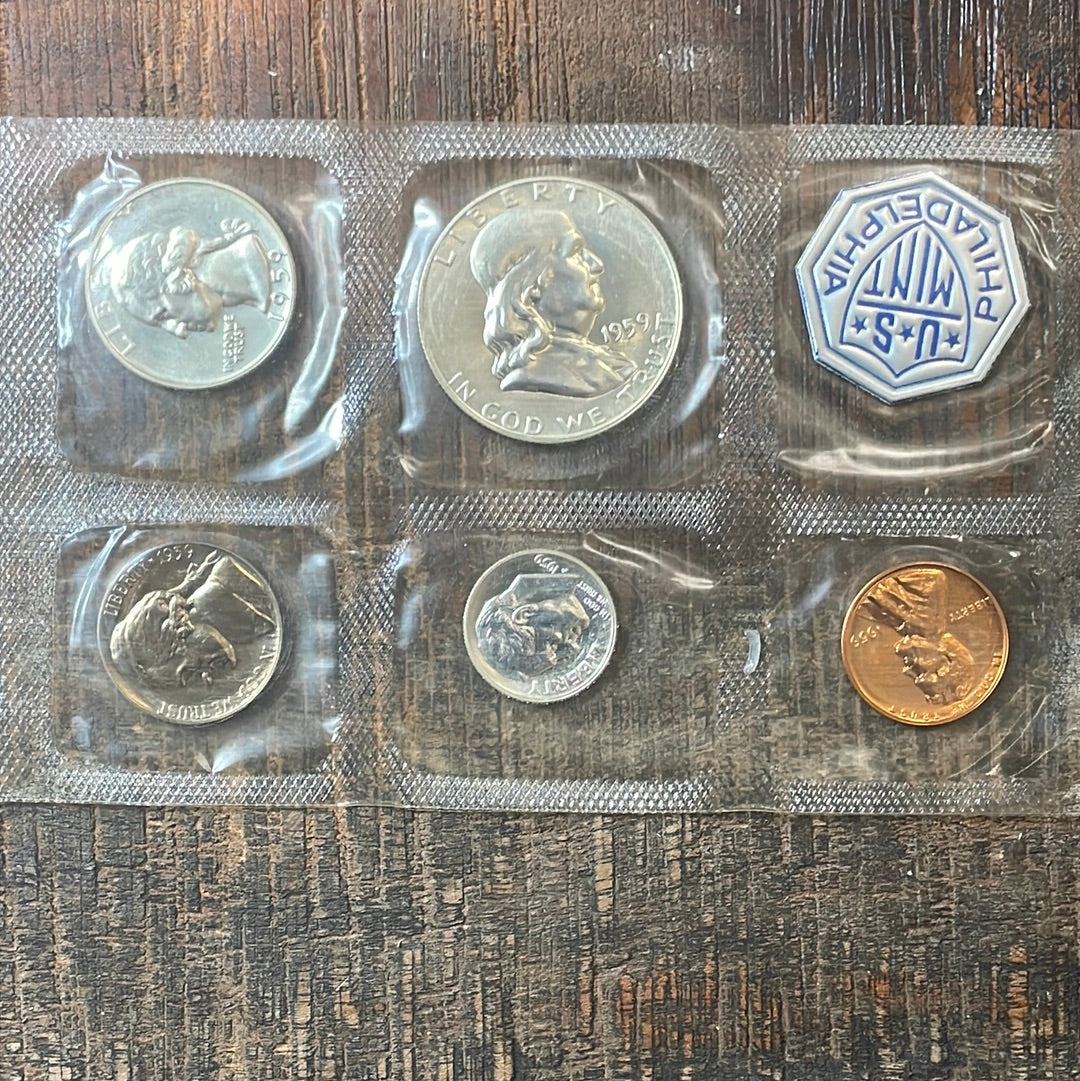 1959 Proof Set no Original envelope