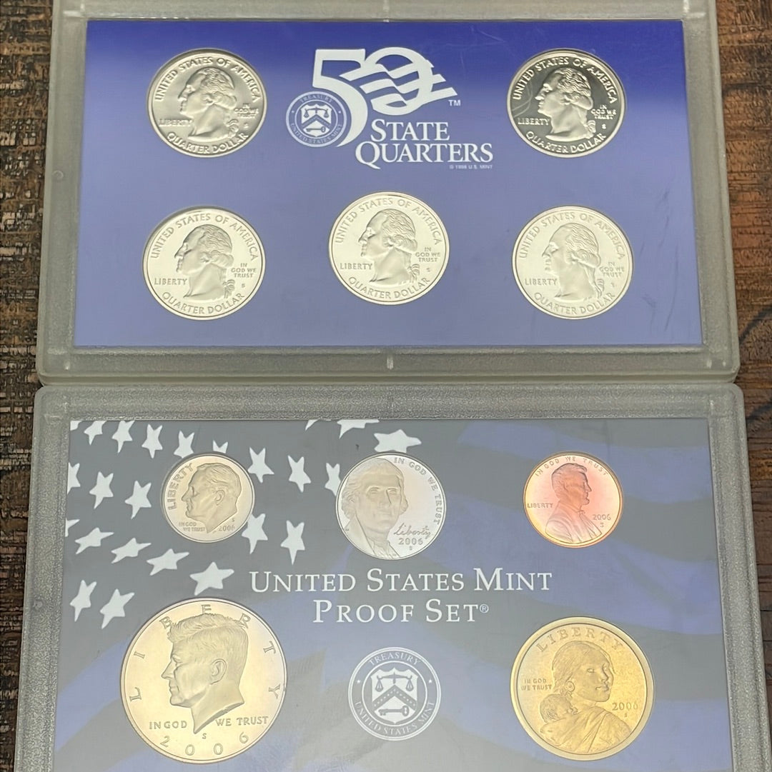 2006 Proof Set no Box