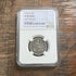 1859-O 25c US Seated Liberty Quarter NGC VF Details OBV TOOLED