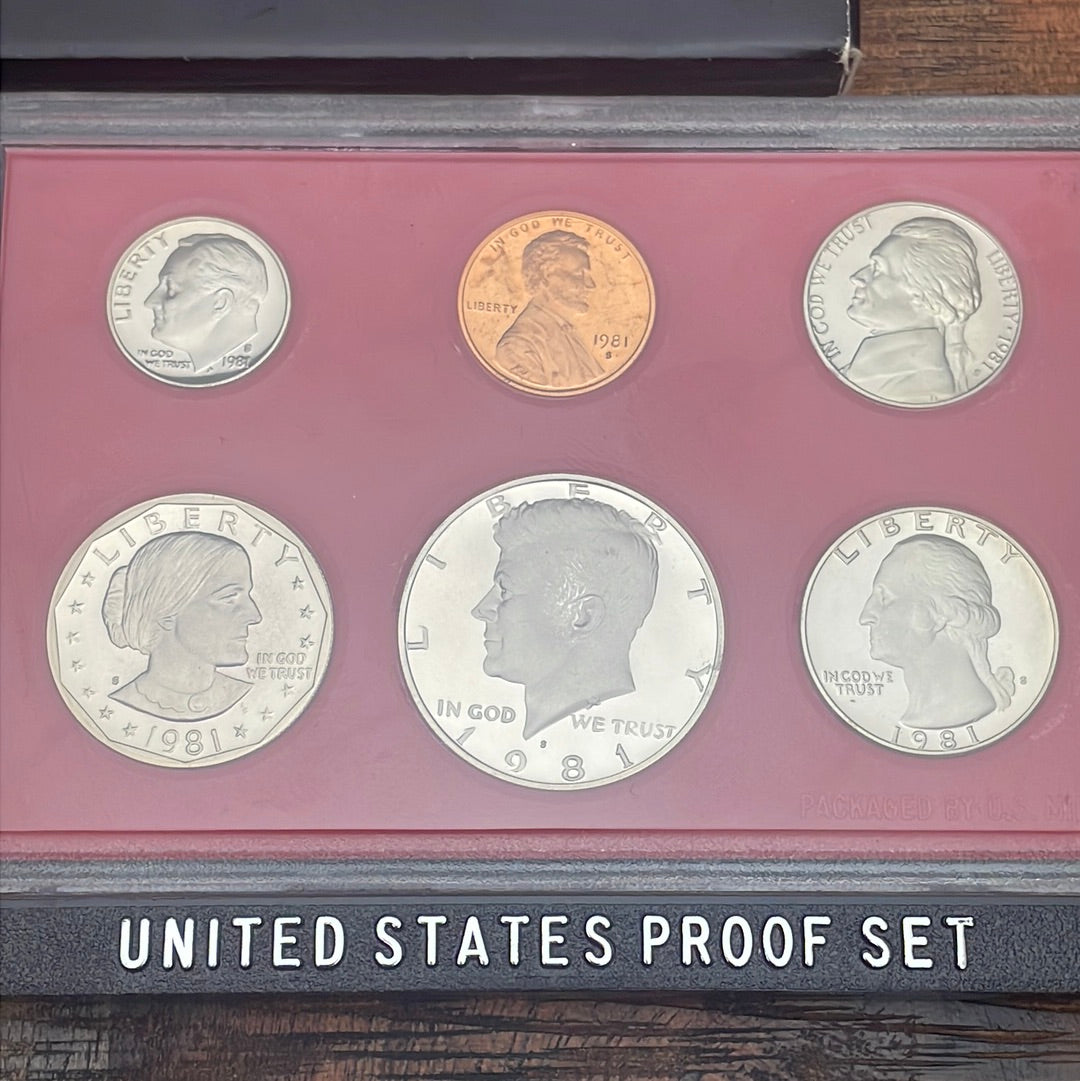 1981 Type II Proof Set in OGP