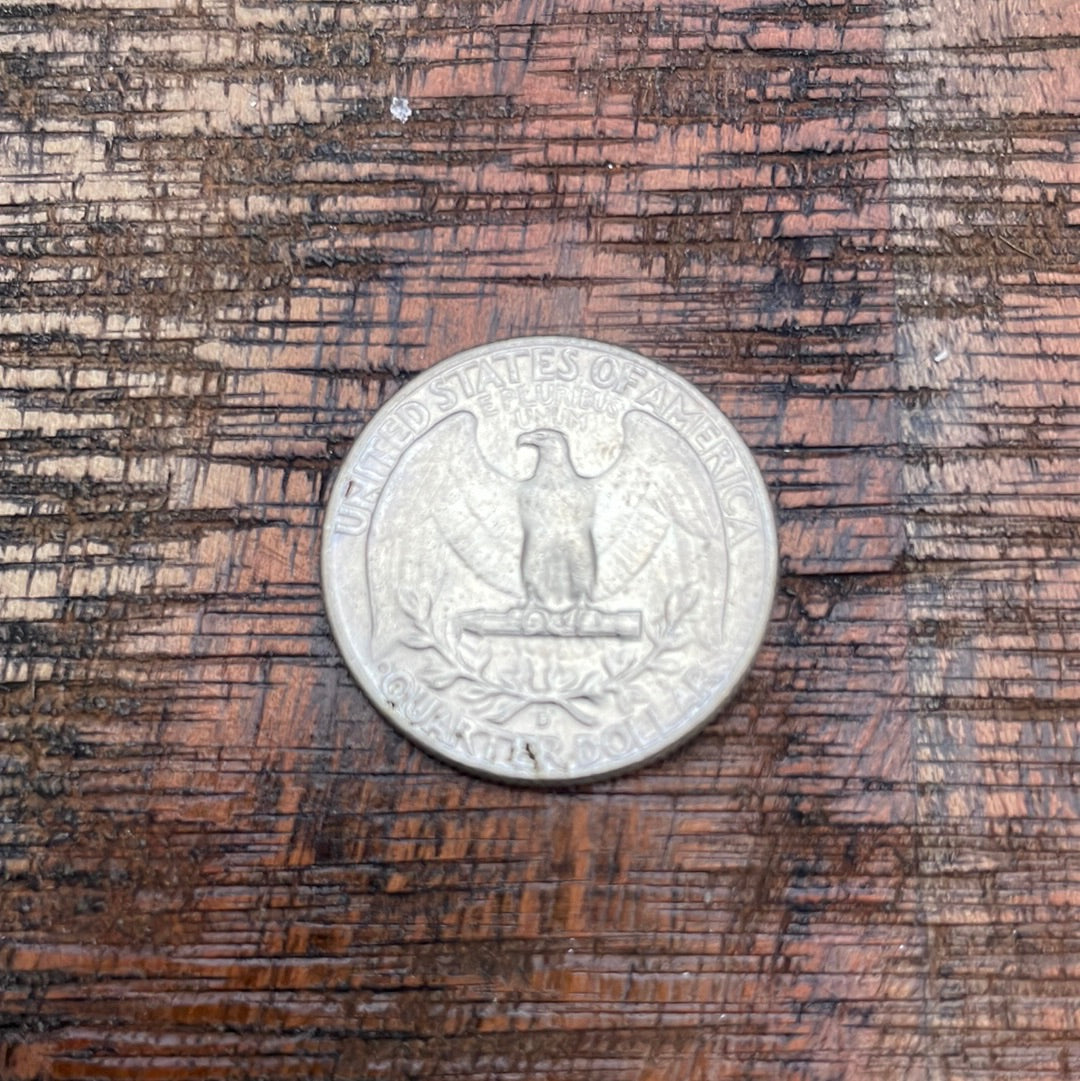 1964-D 25c US Washington Quarter
