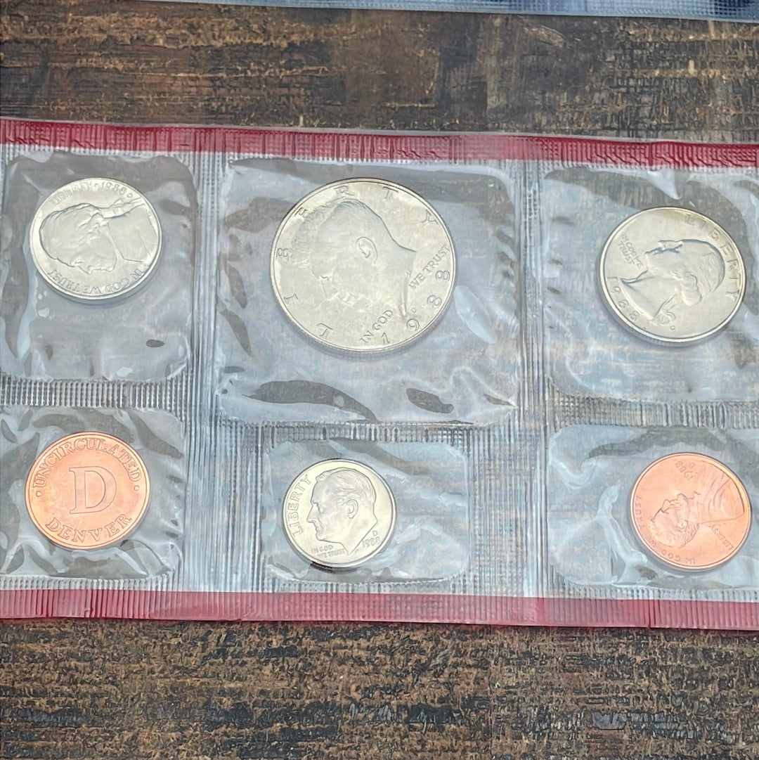 1988 Mint Set no Envelope
