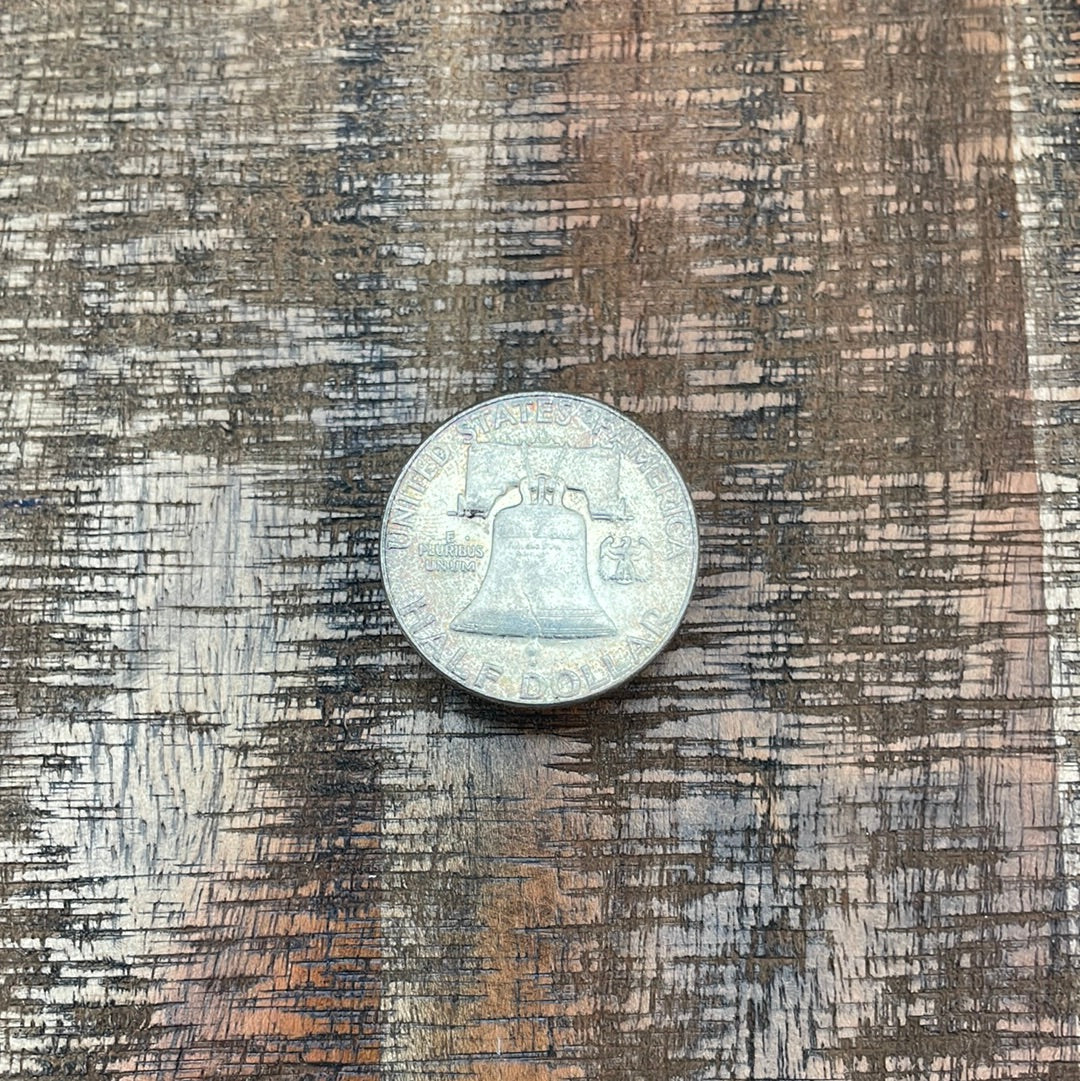 1963 50C US Franklin Half Dollar