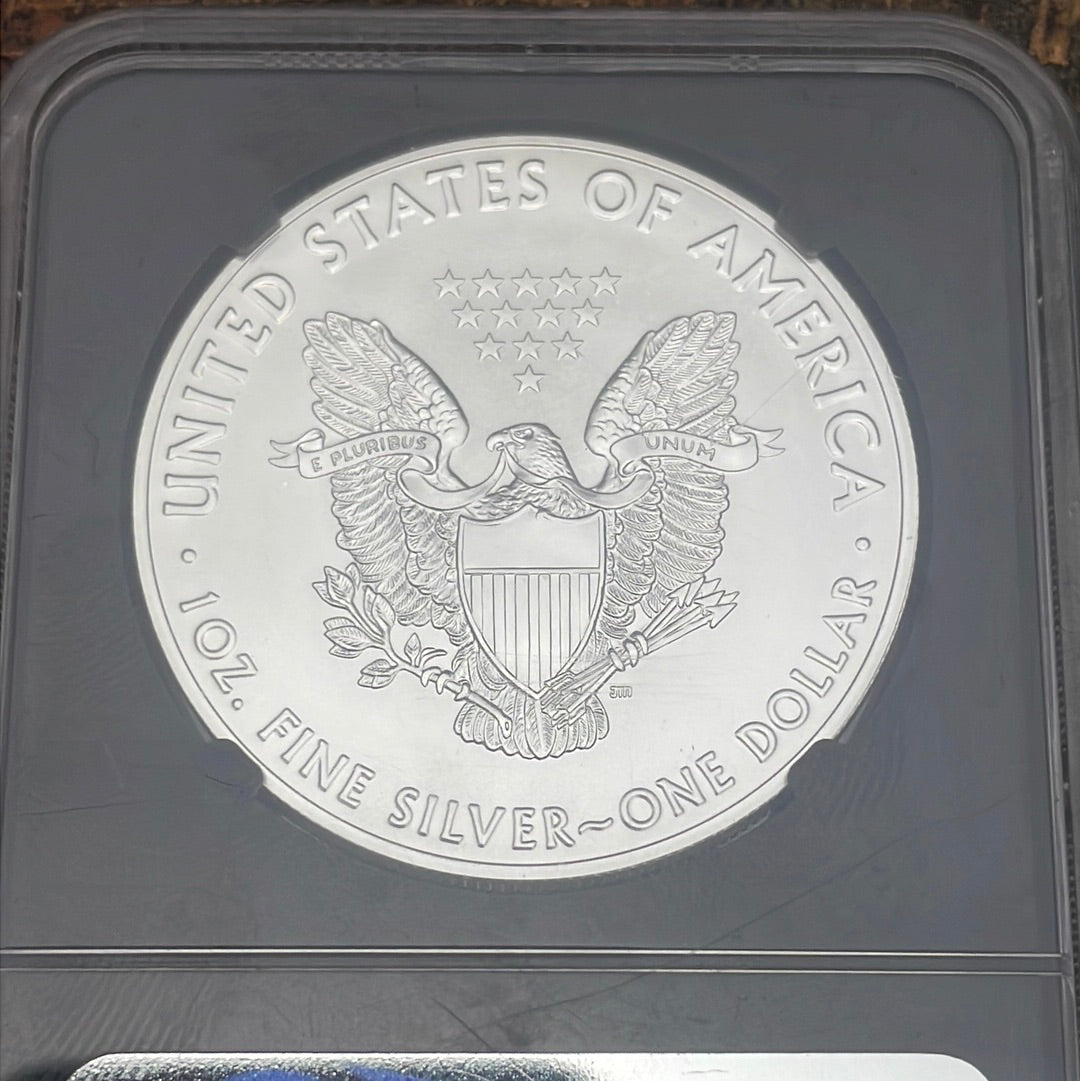 2020 $1 US Silver Eagle NGC MS70