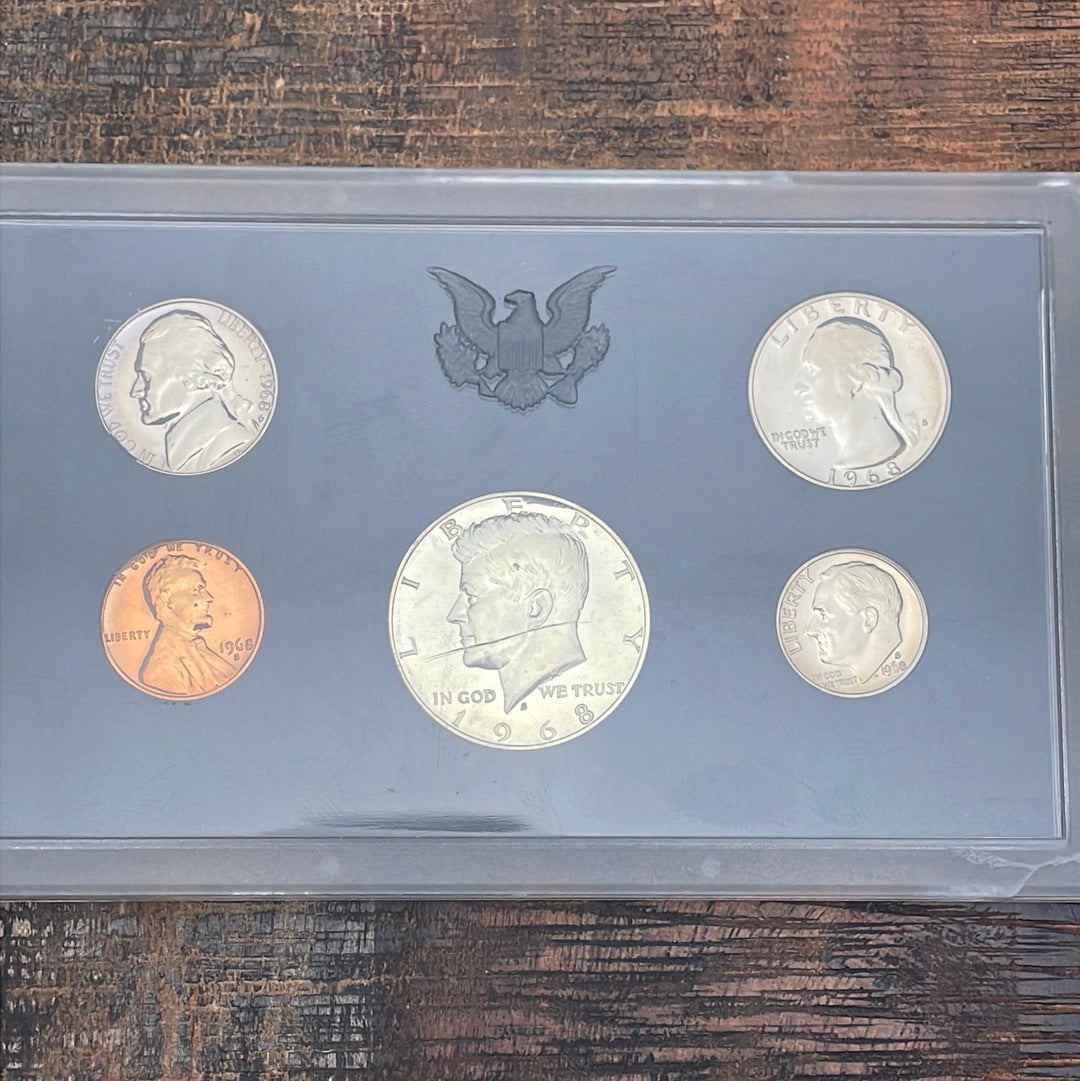 1968 Proof Set no box