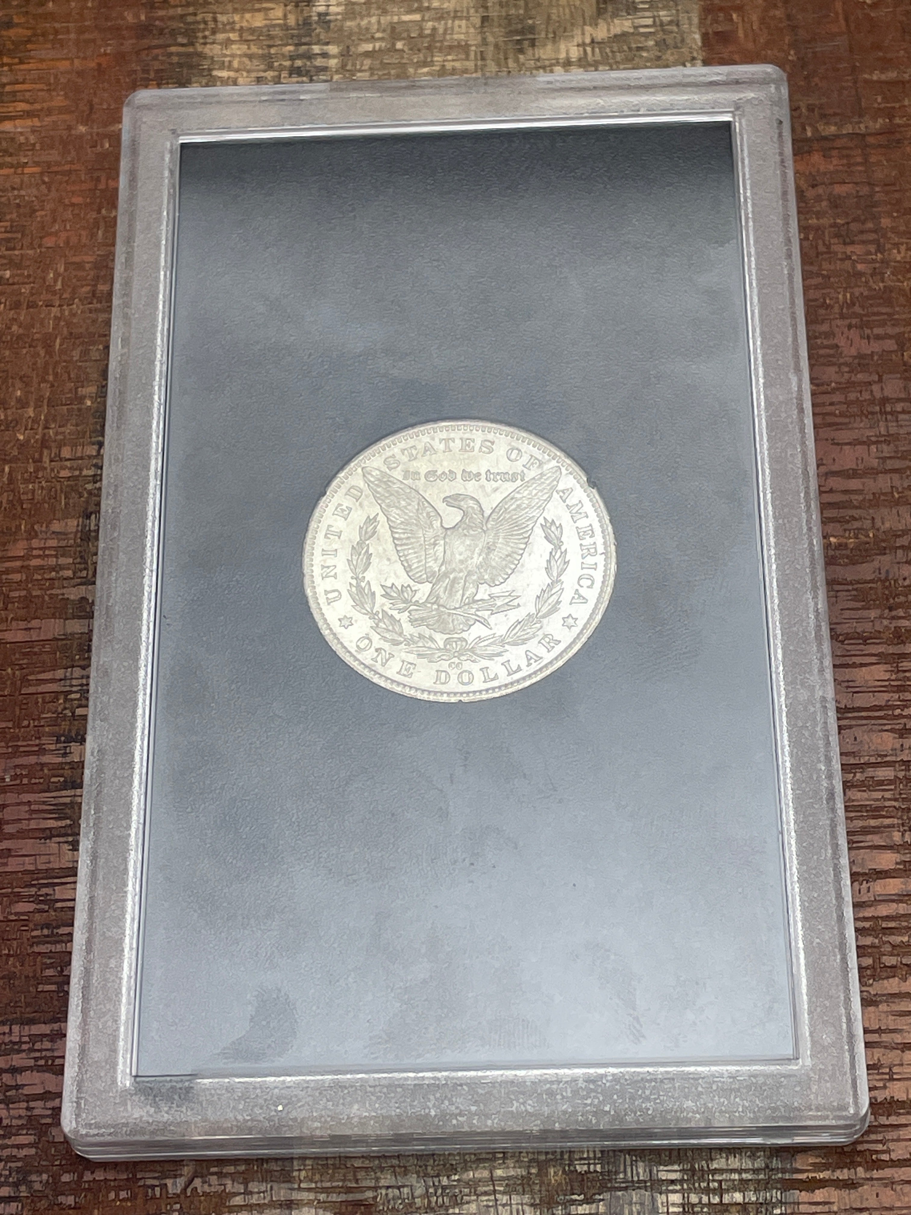 1883-CC $1 US Morgan Silver Dollar GSA Carson City ~ VAM 8A