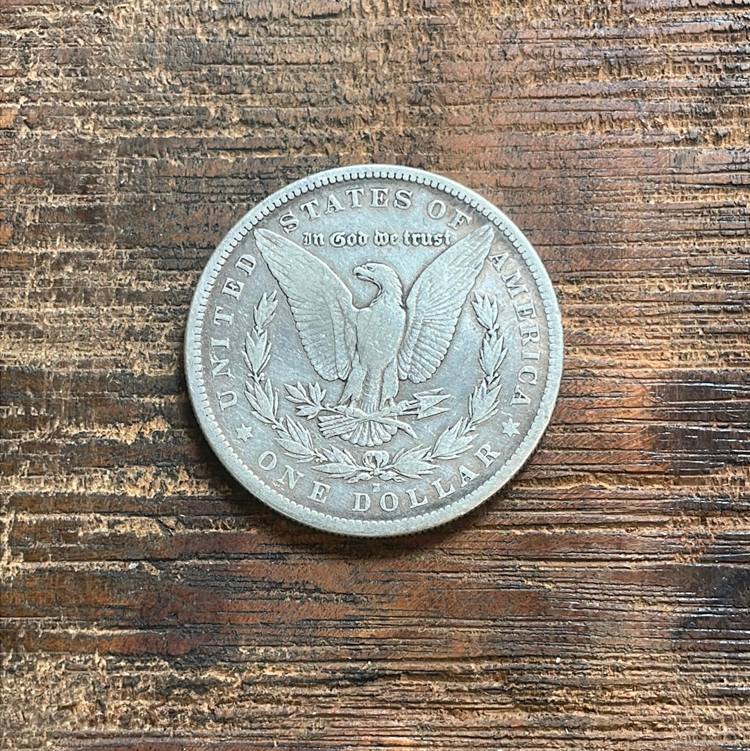 1881-S $1 US Morgan Silver Dollar