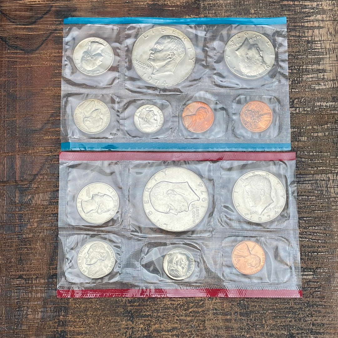 1974 Mint Set no Envelope