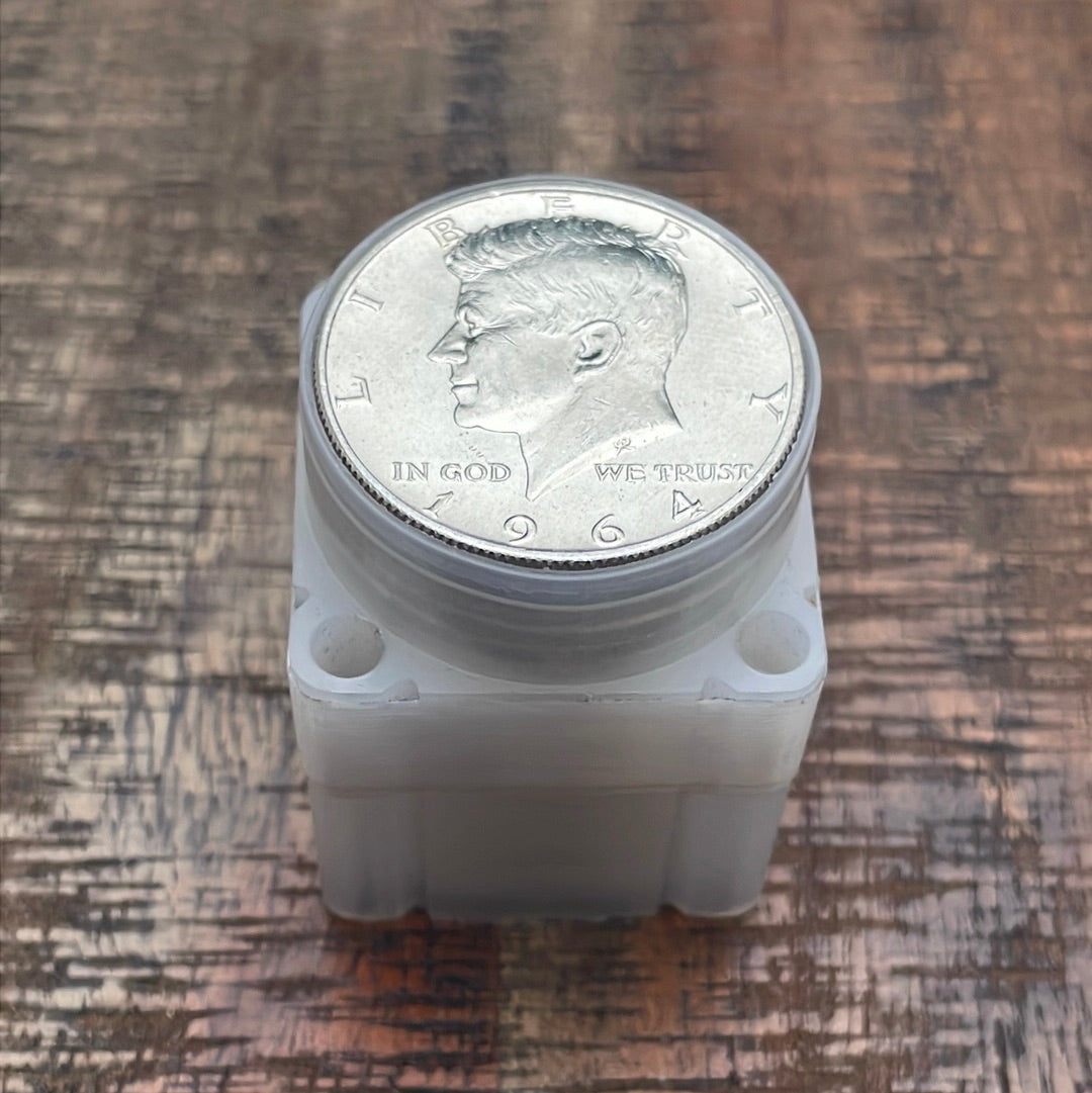 1964 50C BU/UNC Kennedy Half Dollar Roll $10 - 20 Coin Lot ~90% Silver