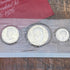 1976 US Bicentennial Silver Uncirculated Set no COA no display card board.