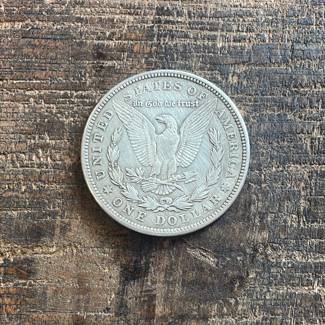 1921-S $1 US Morgan Silver Dollar