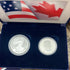 2019 Pride of Two Nations~Canada Set and US Set~ 2 coins in each set 4 coins total ~  In OGP with BOX and COA