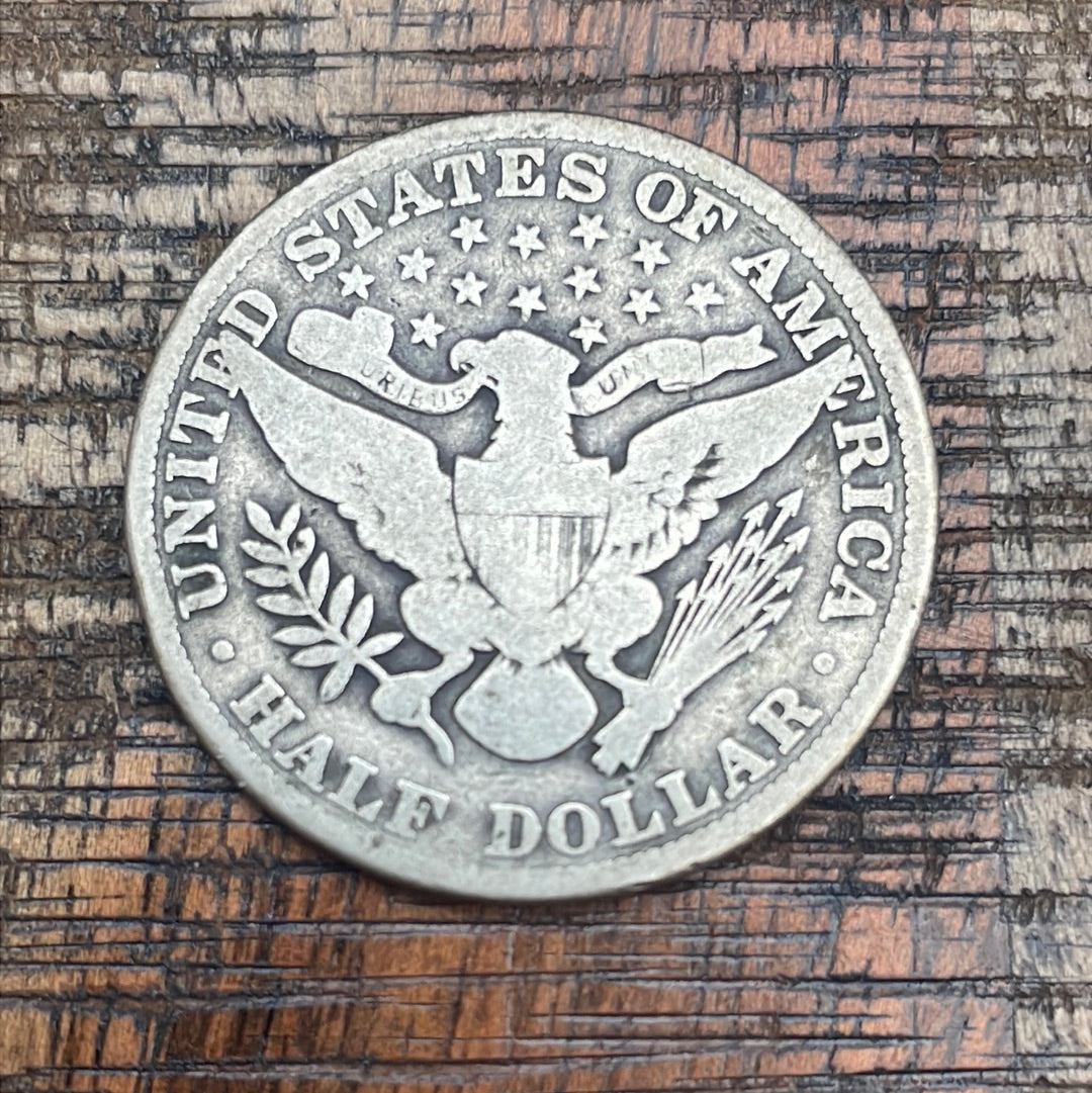 1912 50C US Barber Half Dollar