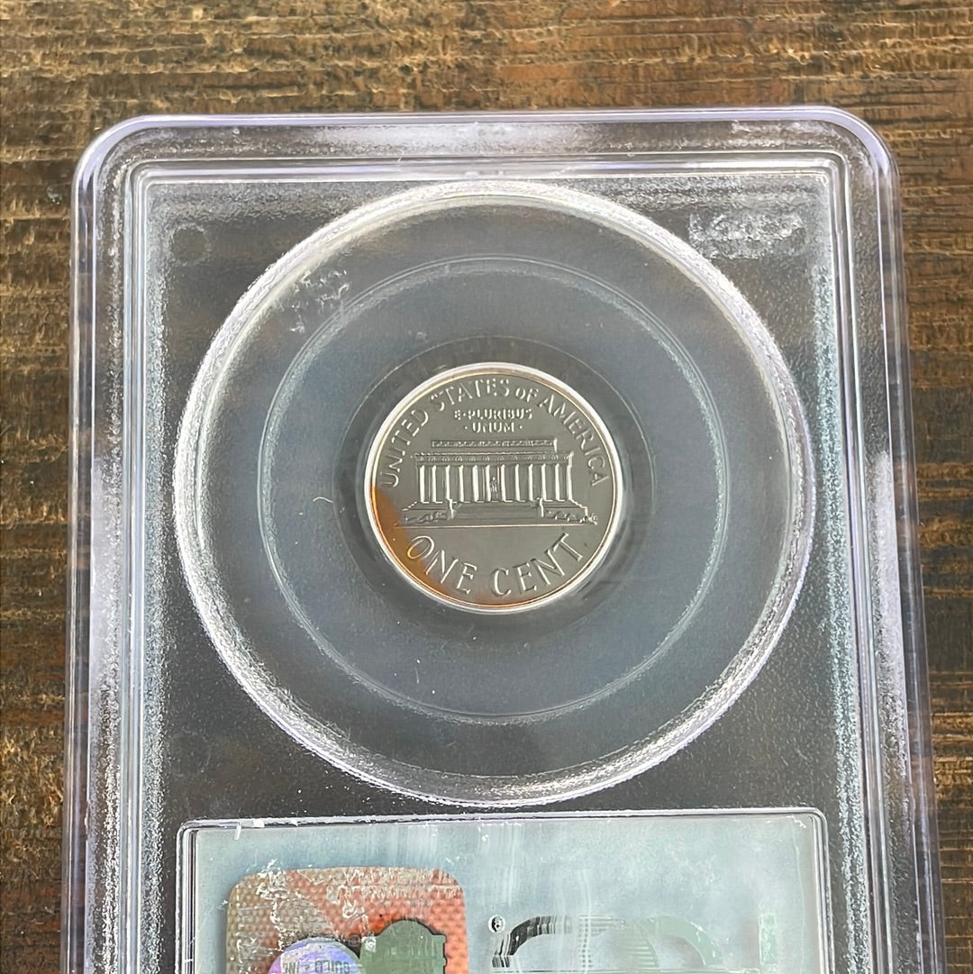 1964 1c US Lincoln Memorial Cent PCGS PR68 RD CAM