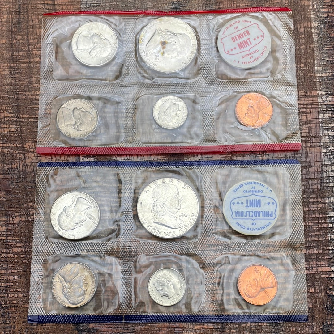 1961 Mint Set no Envelope