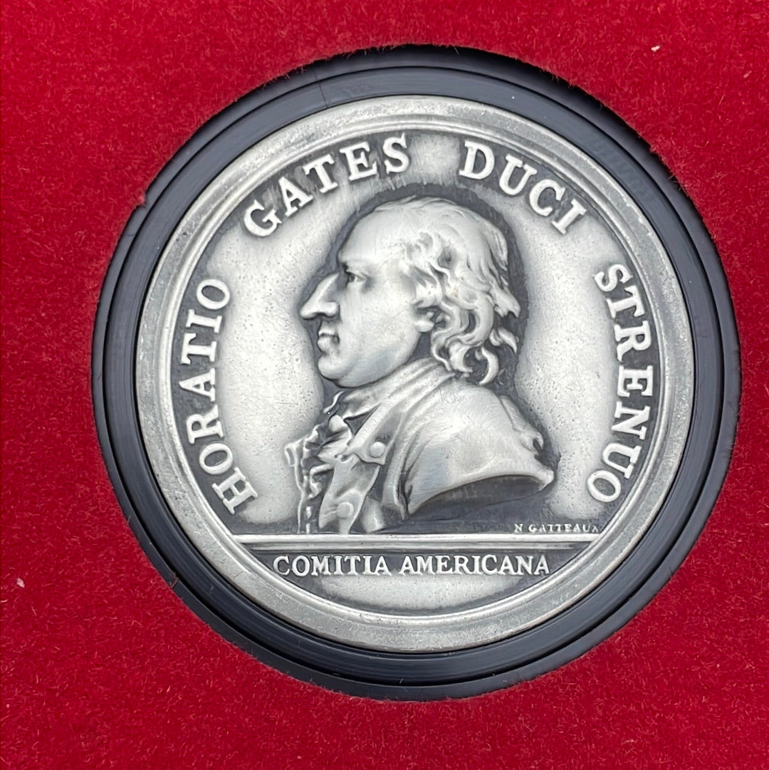 1973 US Mint America's First Medals Commemorating Battles of the American Revolution ~ Pewter ~ Set of 2 ~ In cases no Box