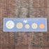 1967 Special Mint Set 5 coins~40% Silver Half Dollar