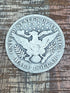 1902 50C US Barber Half Dollar