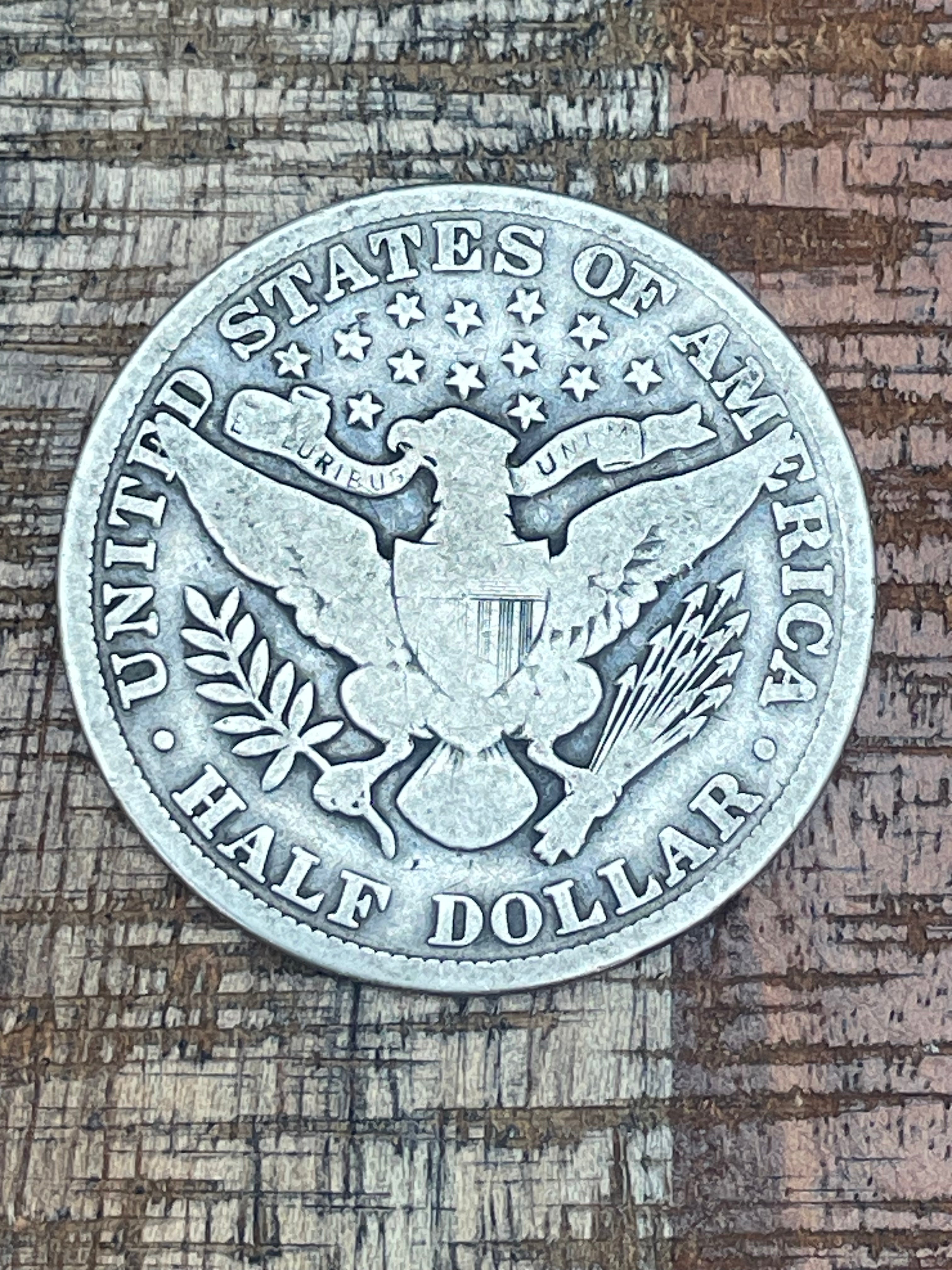 1906 50C US Barber Half Dollar