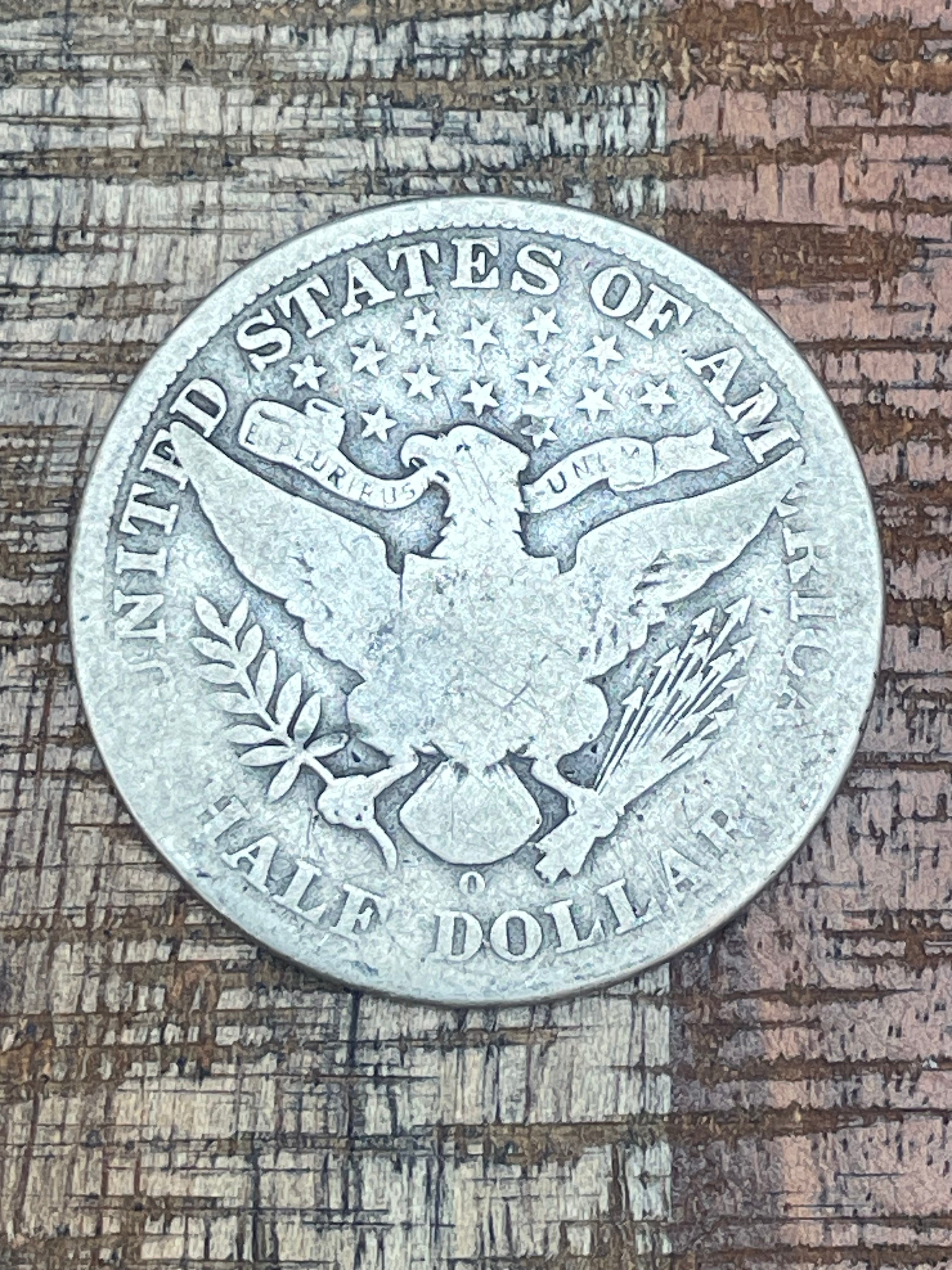 1909-O 50C US Barber Half Dollar
