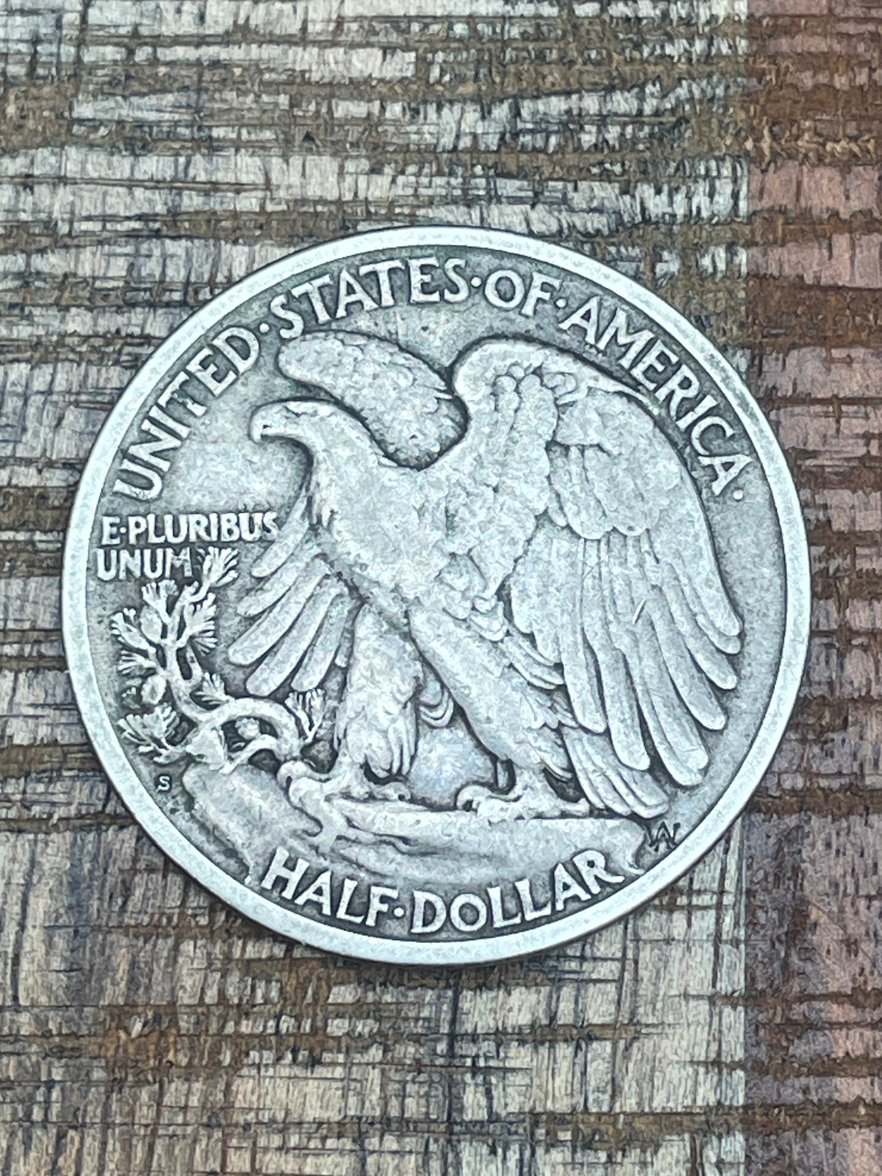 1918-S 50c Walking Liberty Half Dollar