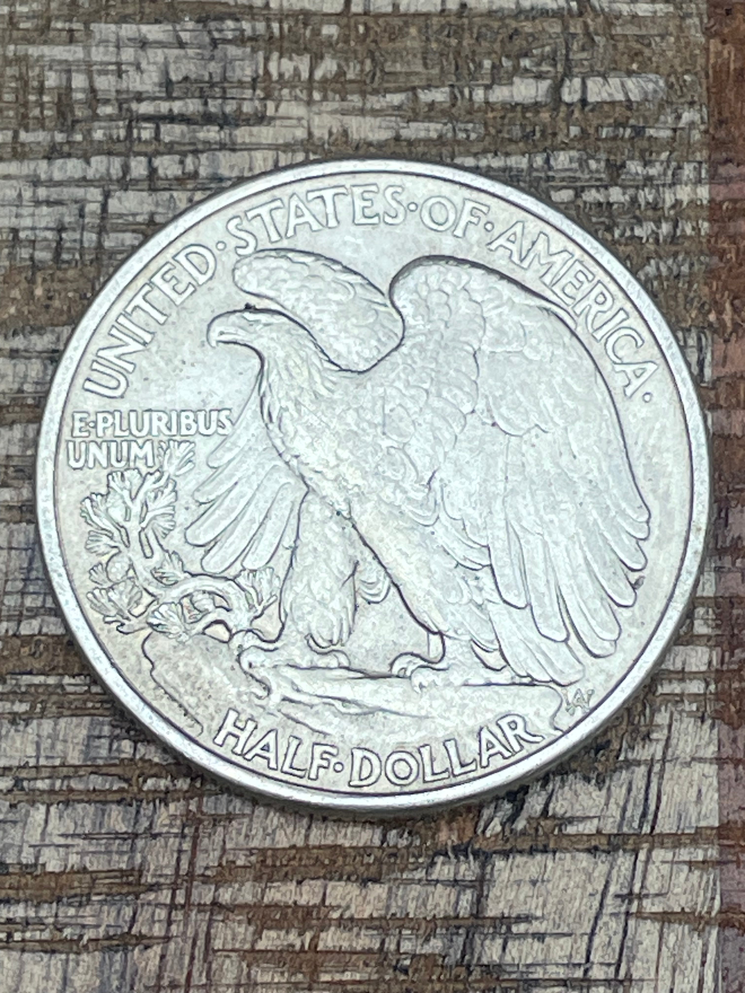 1943 50c Walking Liberty Half Dollar