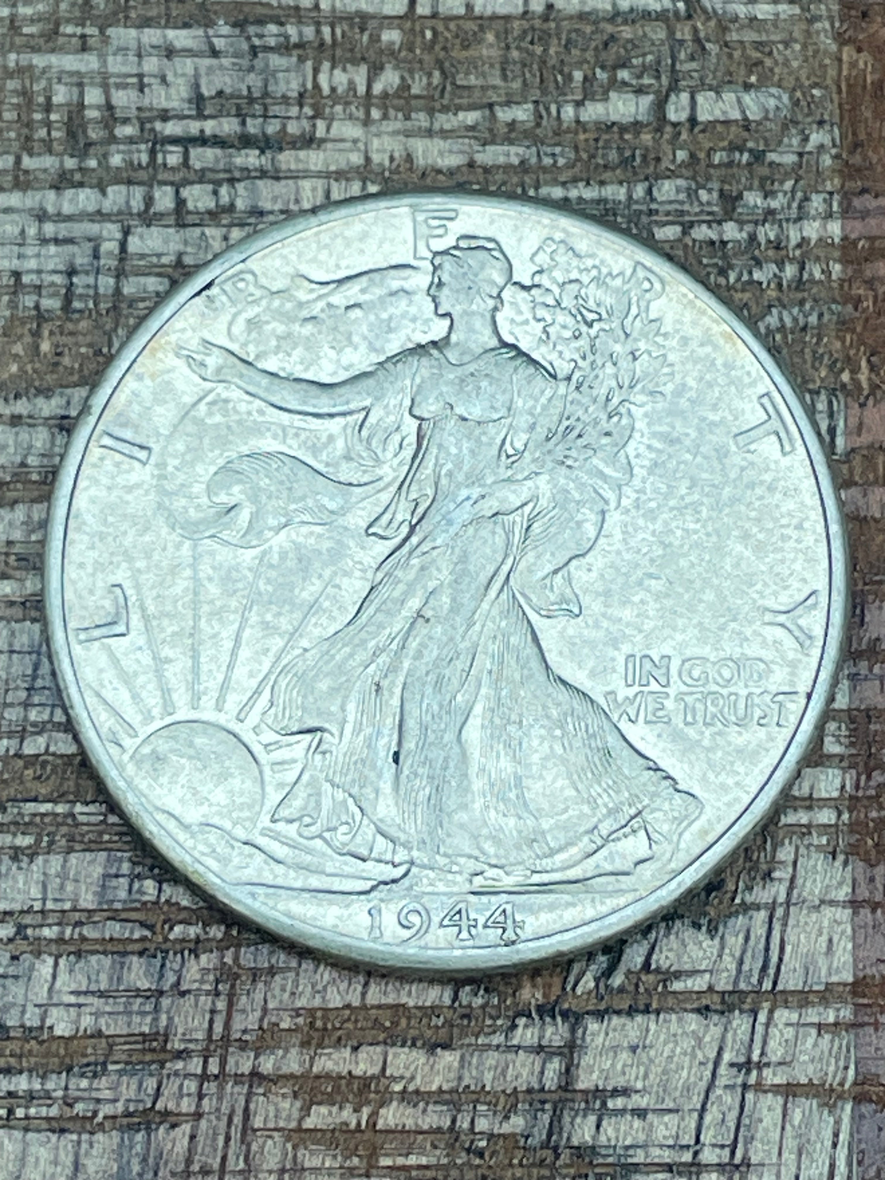 1944 50c Walking Liberty Half Dollar