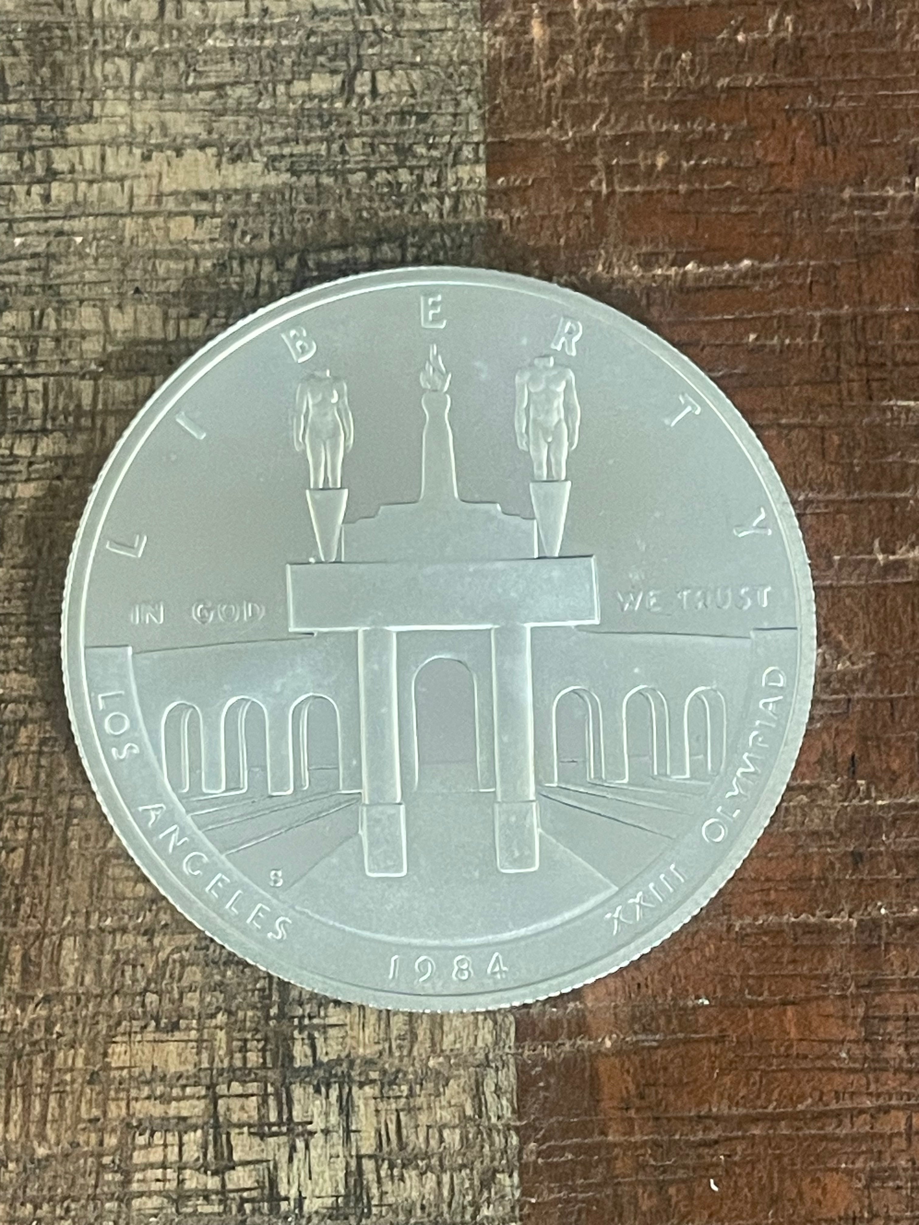 1984-S US $1 Los Angeles XXIII Olympiad Silver Proof Coin NO OGP
