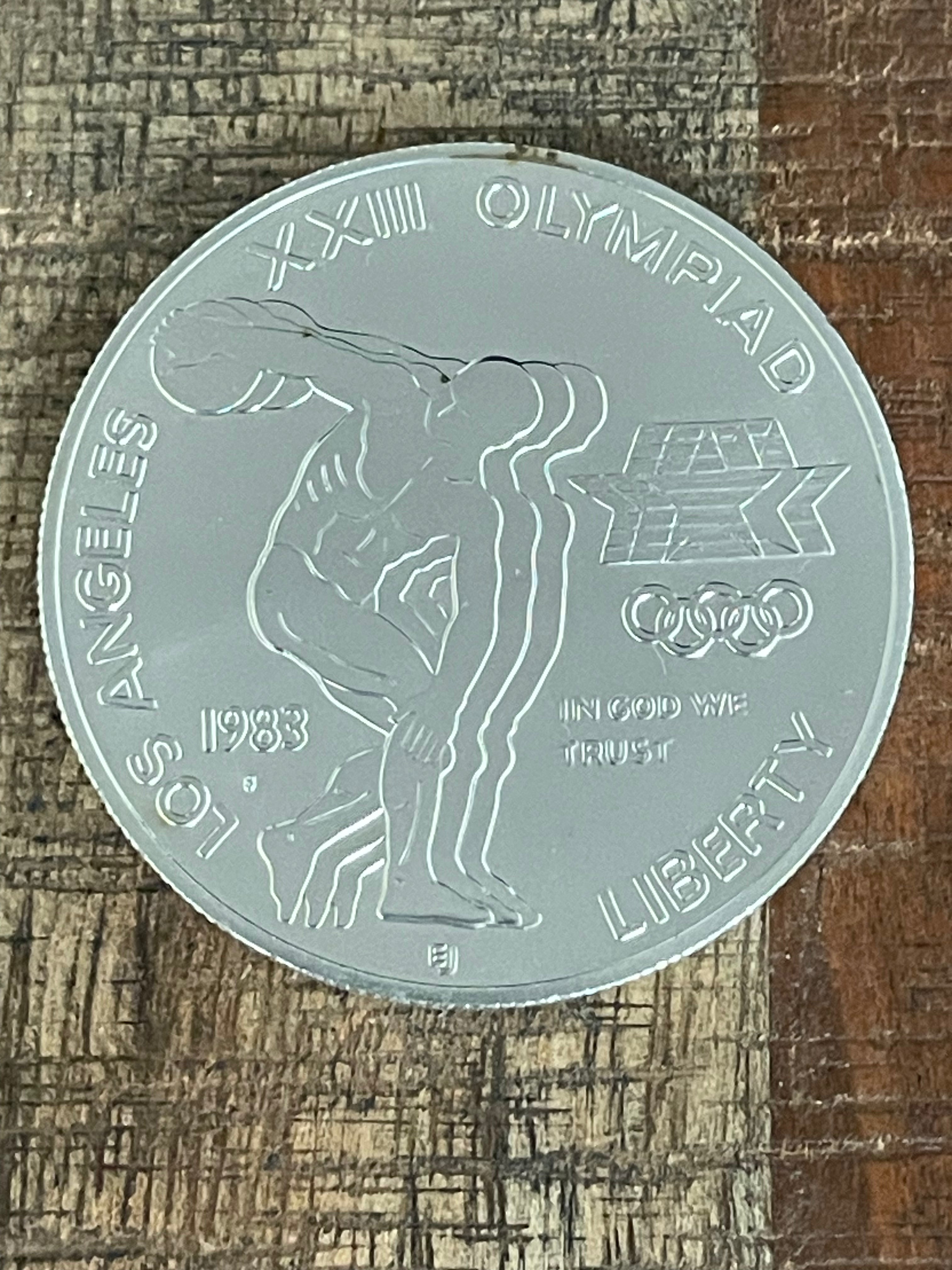 1983-S  US $1 Olympic Silver Proof  Coin  ~ NO Outer Box NO COA