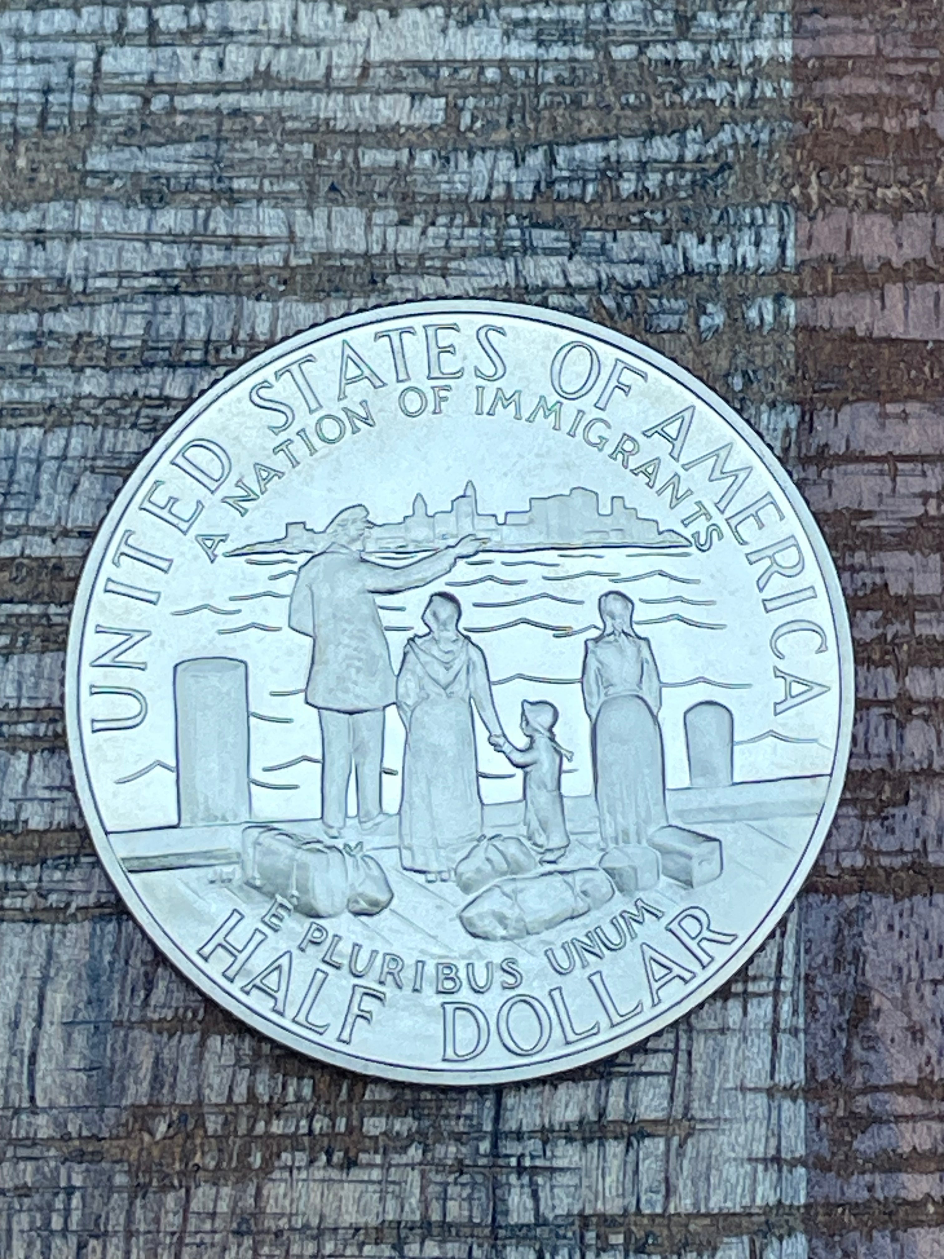1986-S 50C US Statue of Liberty Proof Coin ~ CLAD ~ NO OGP