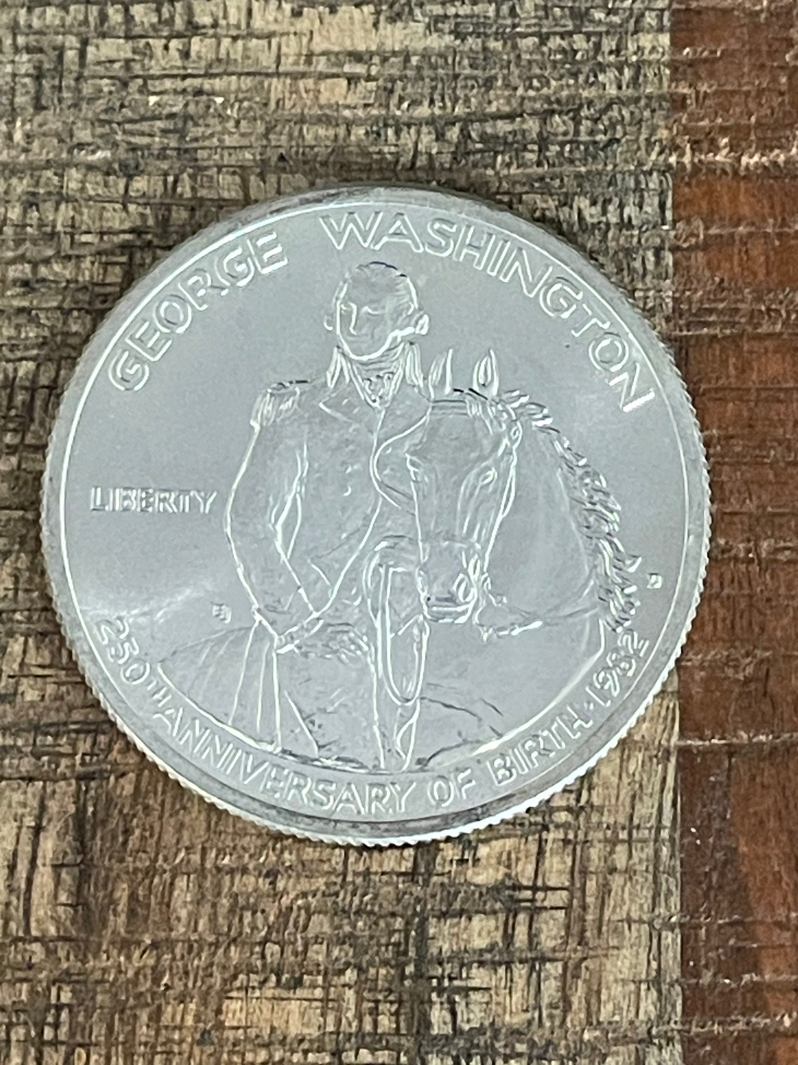1982-D 50c George Washington Commemorative Half Dollar Silver Uncirculated Coin