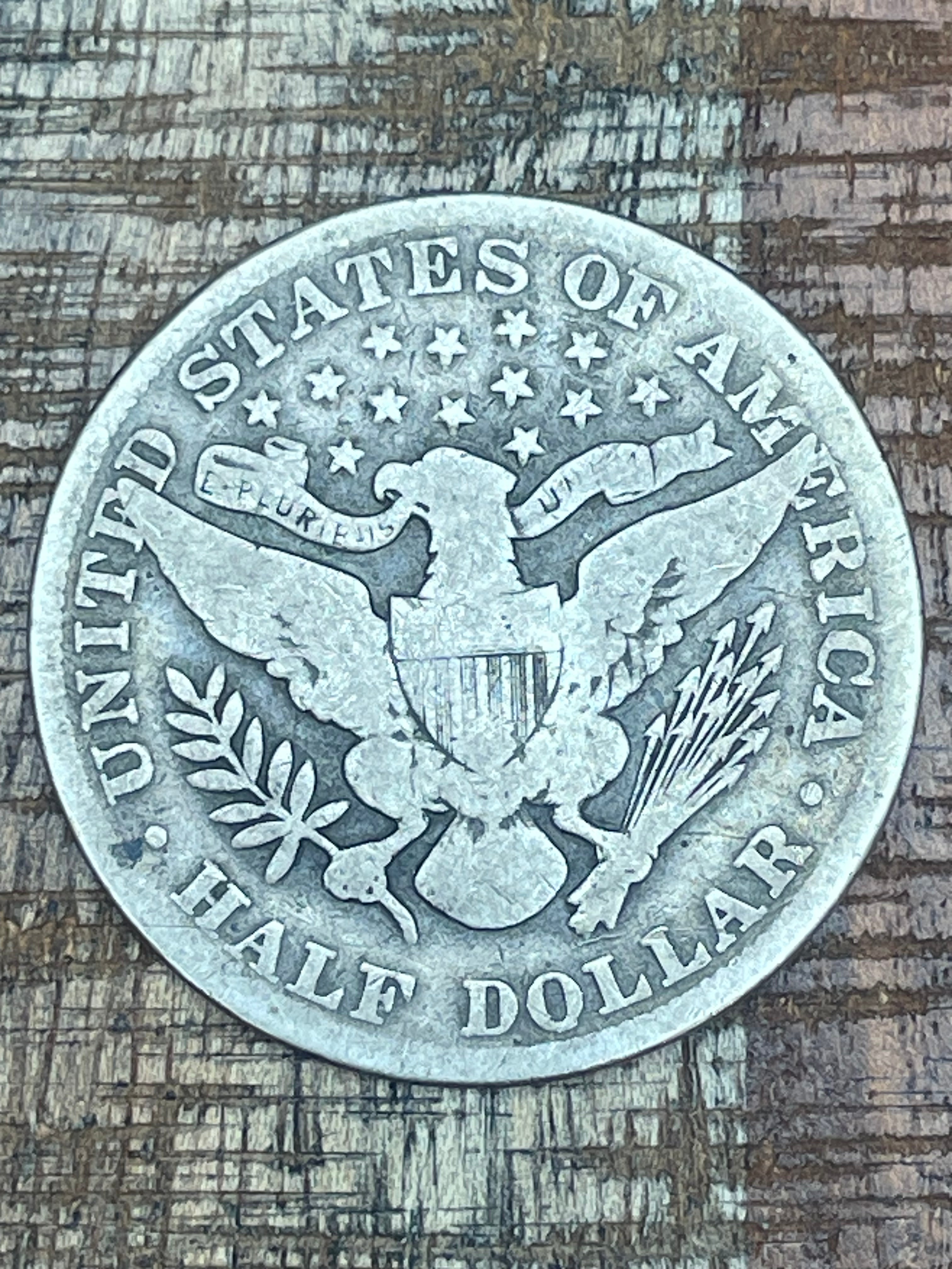 1902 50C US Barber Half Dollar