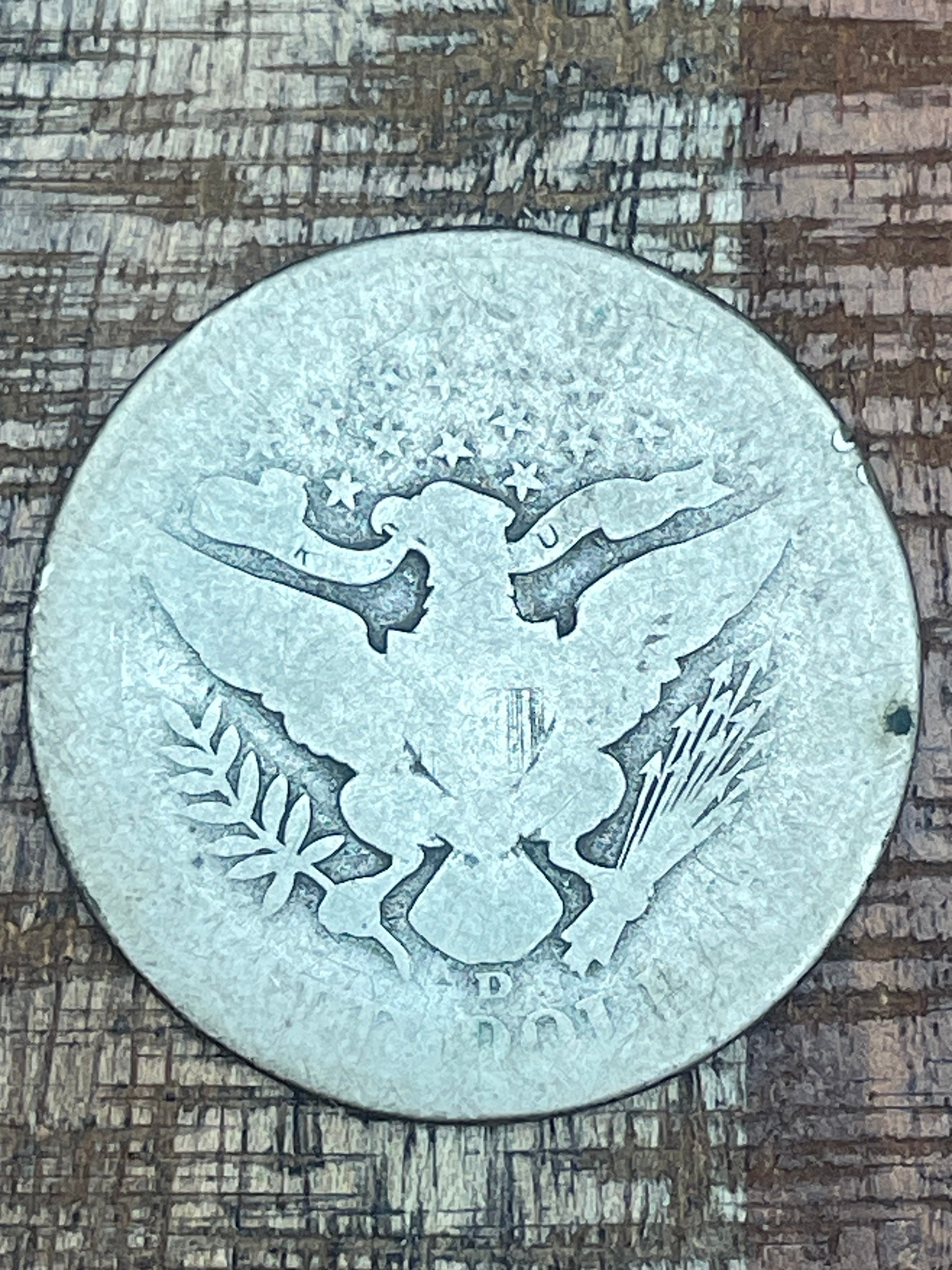 1907-D 50C US Barber Half Dollar