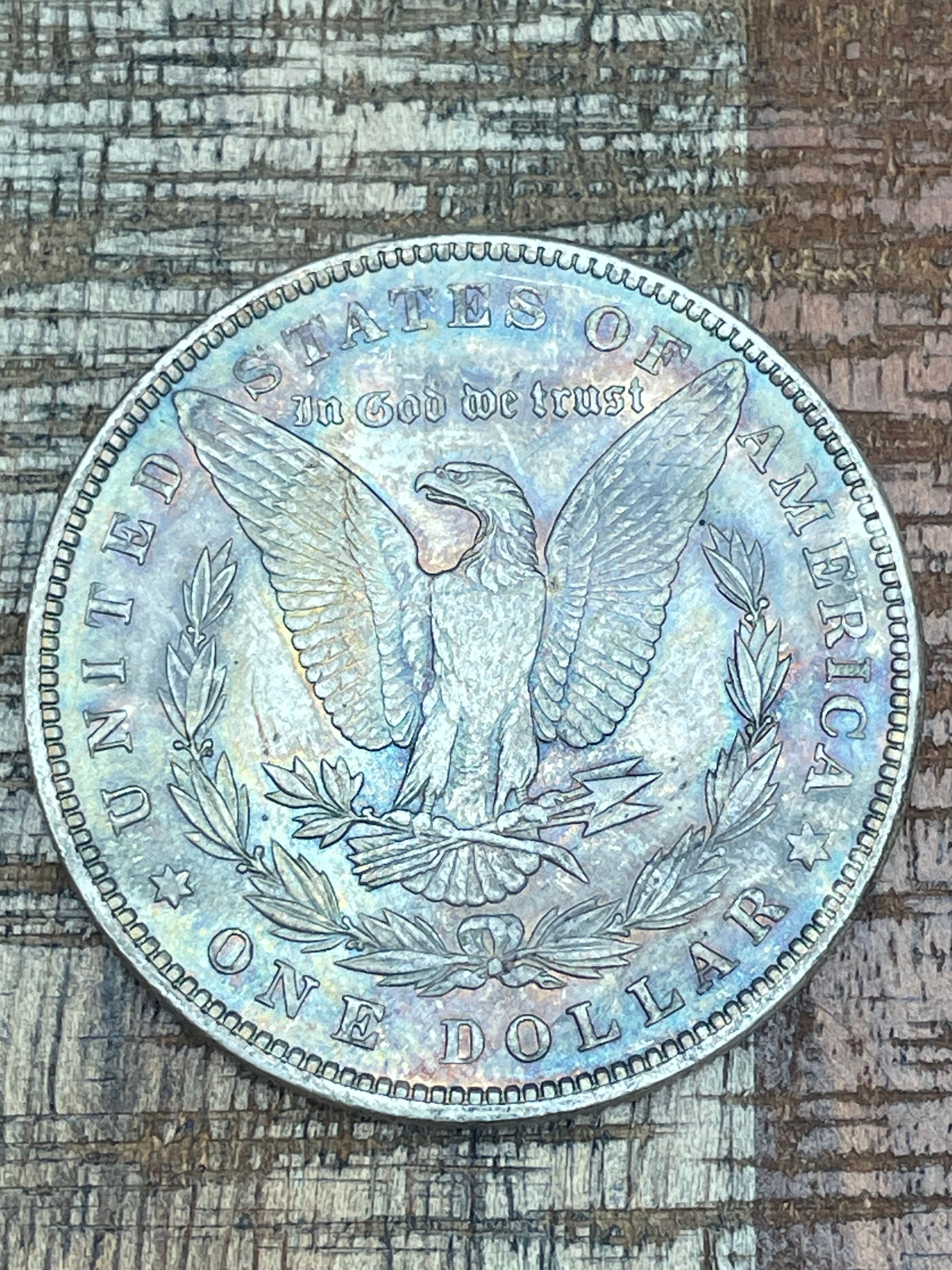 1887 $1 US Morgan Silver Dollar