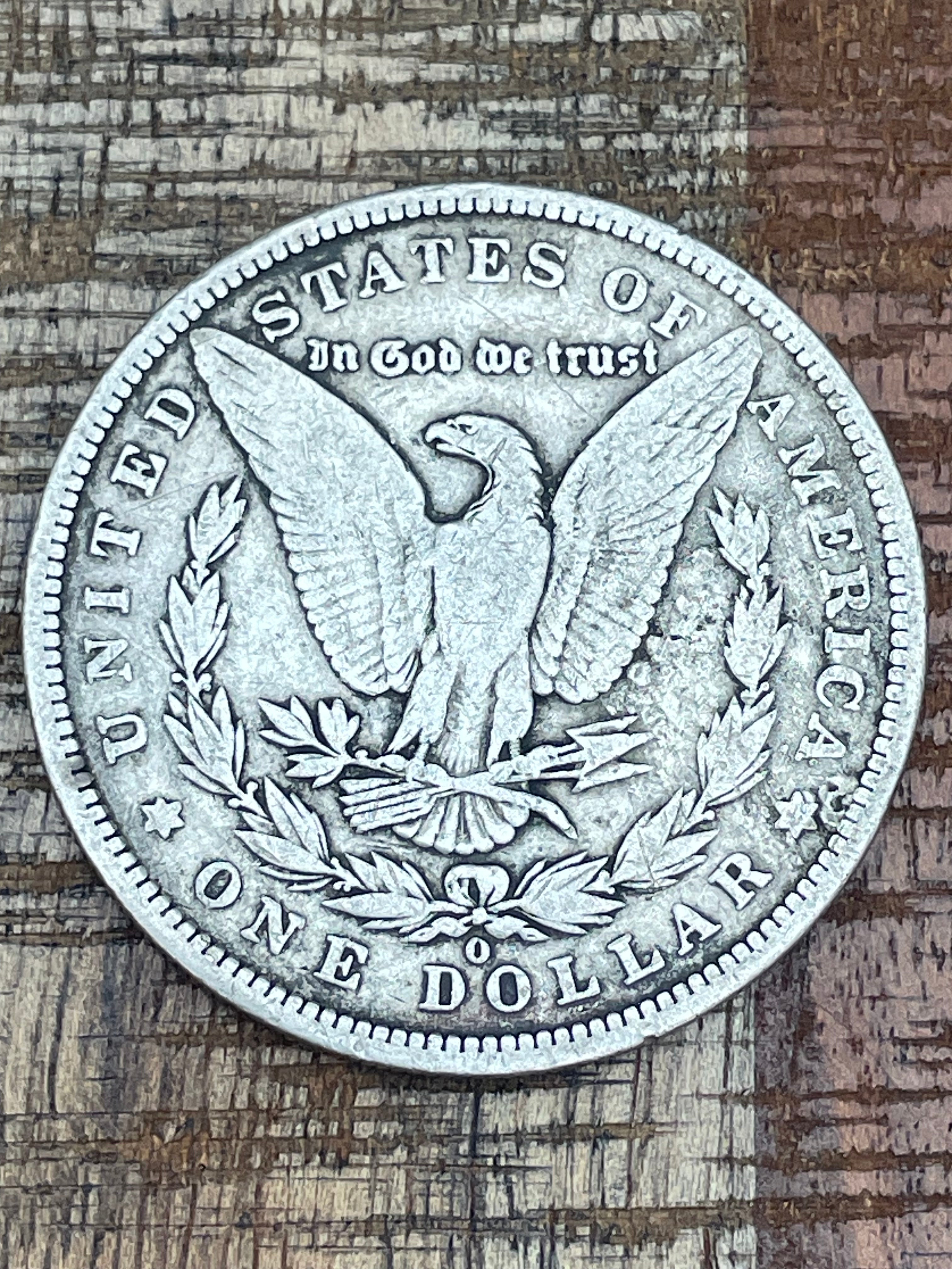 1895-O $1 US Morgan Silver Dollar