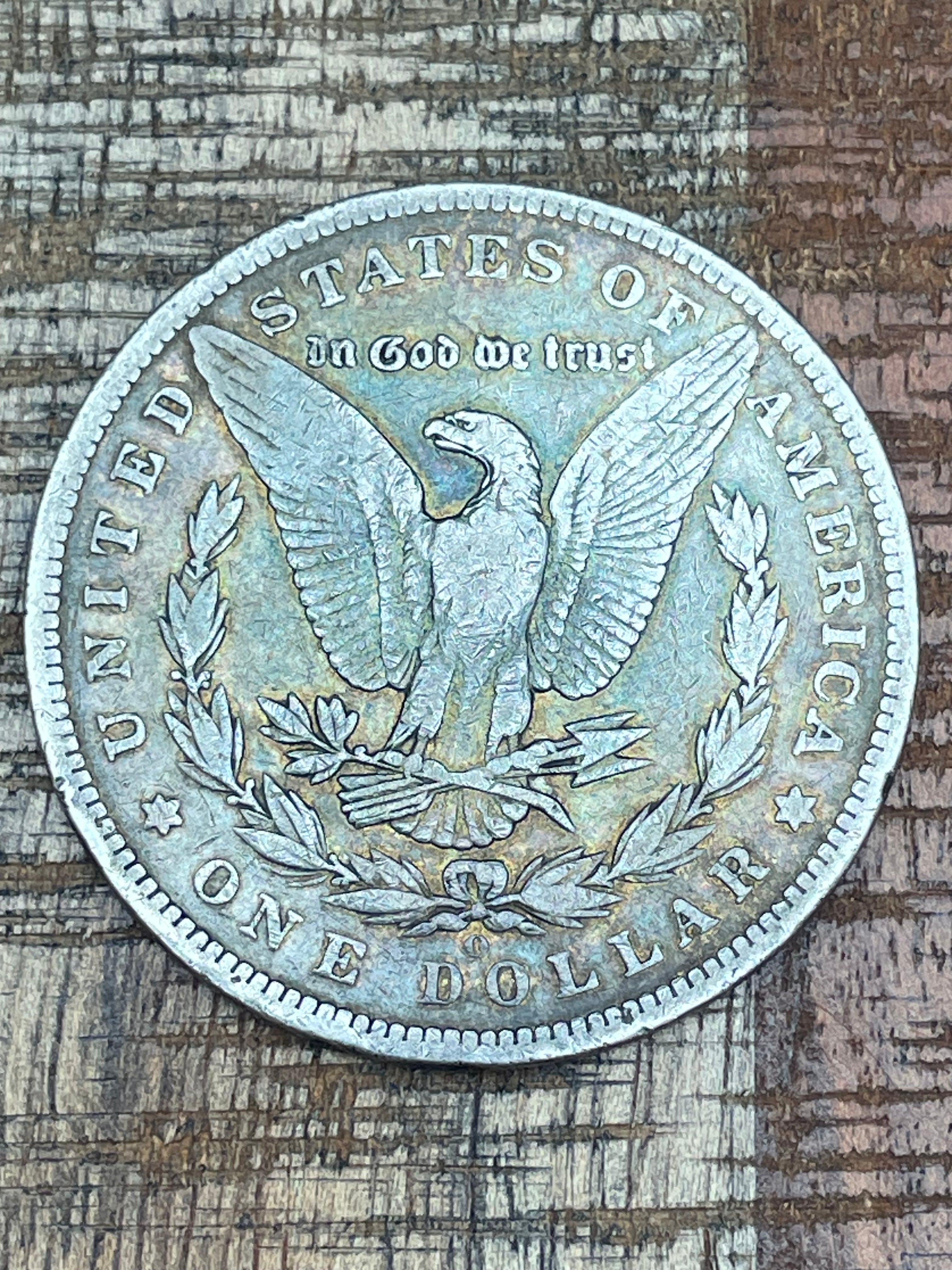 1895-O $1 US Morgan Silver Dollar