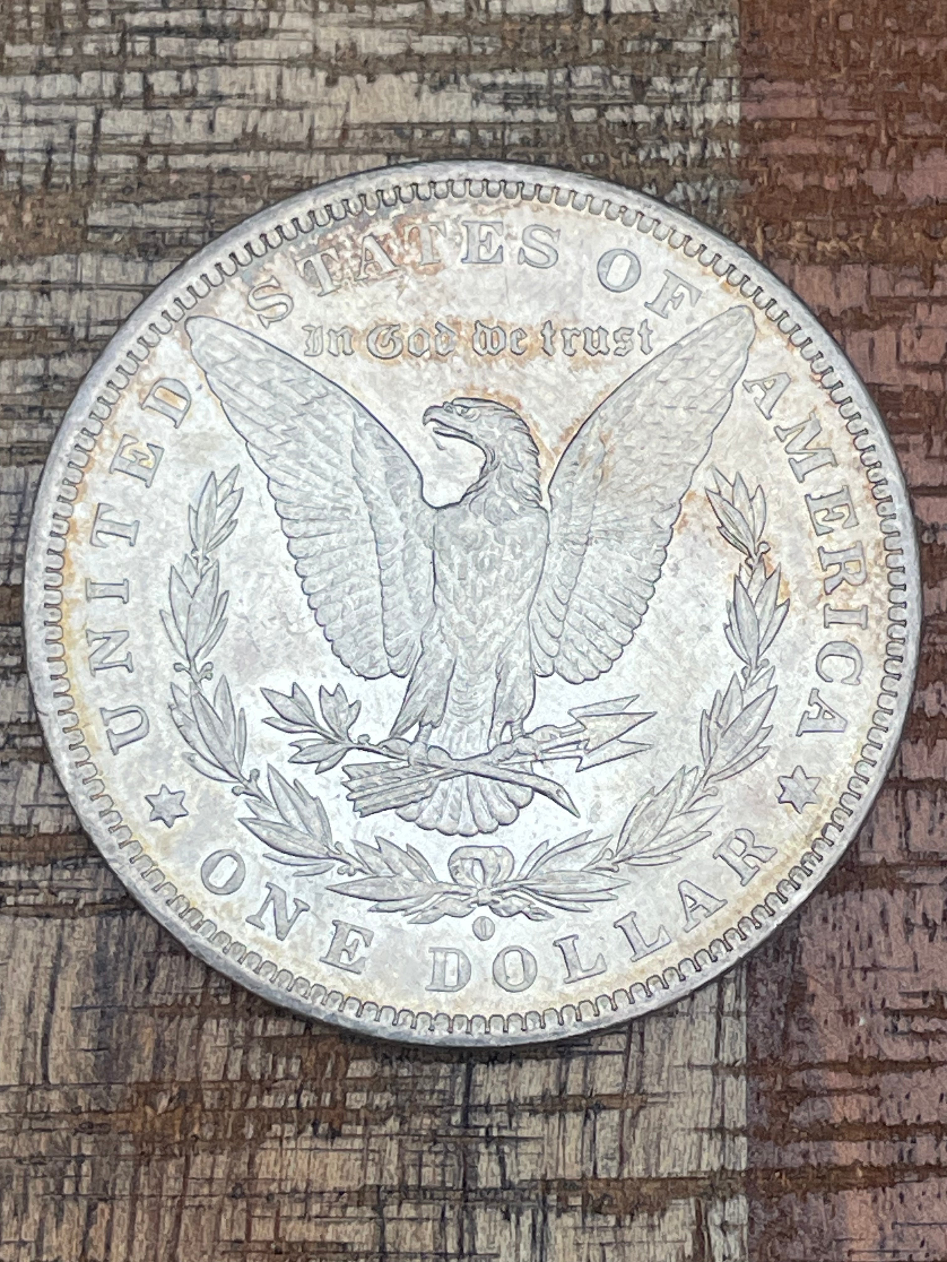 1884-O $1 US Morgan Silver Dollar