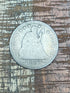 1853 25c US Seated Liberty Quarter ~ 90% Silver