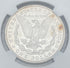 1881 $1 US Silver Morgan Dollar NGC MS63