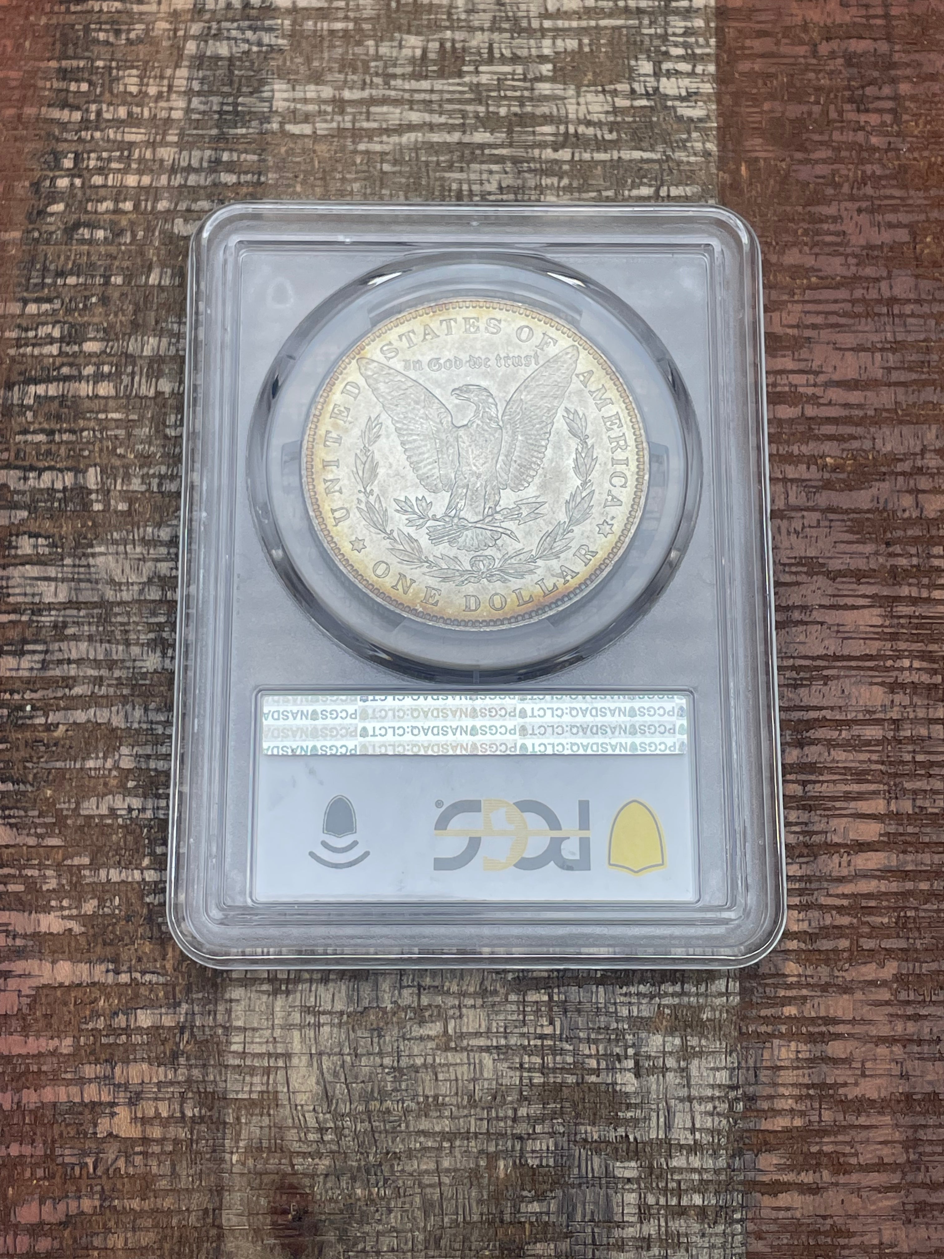 1882 $1 US Morgan Silver Dollar PCGS MS64