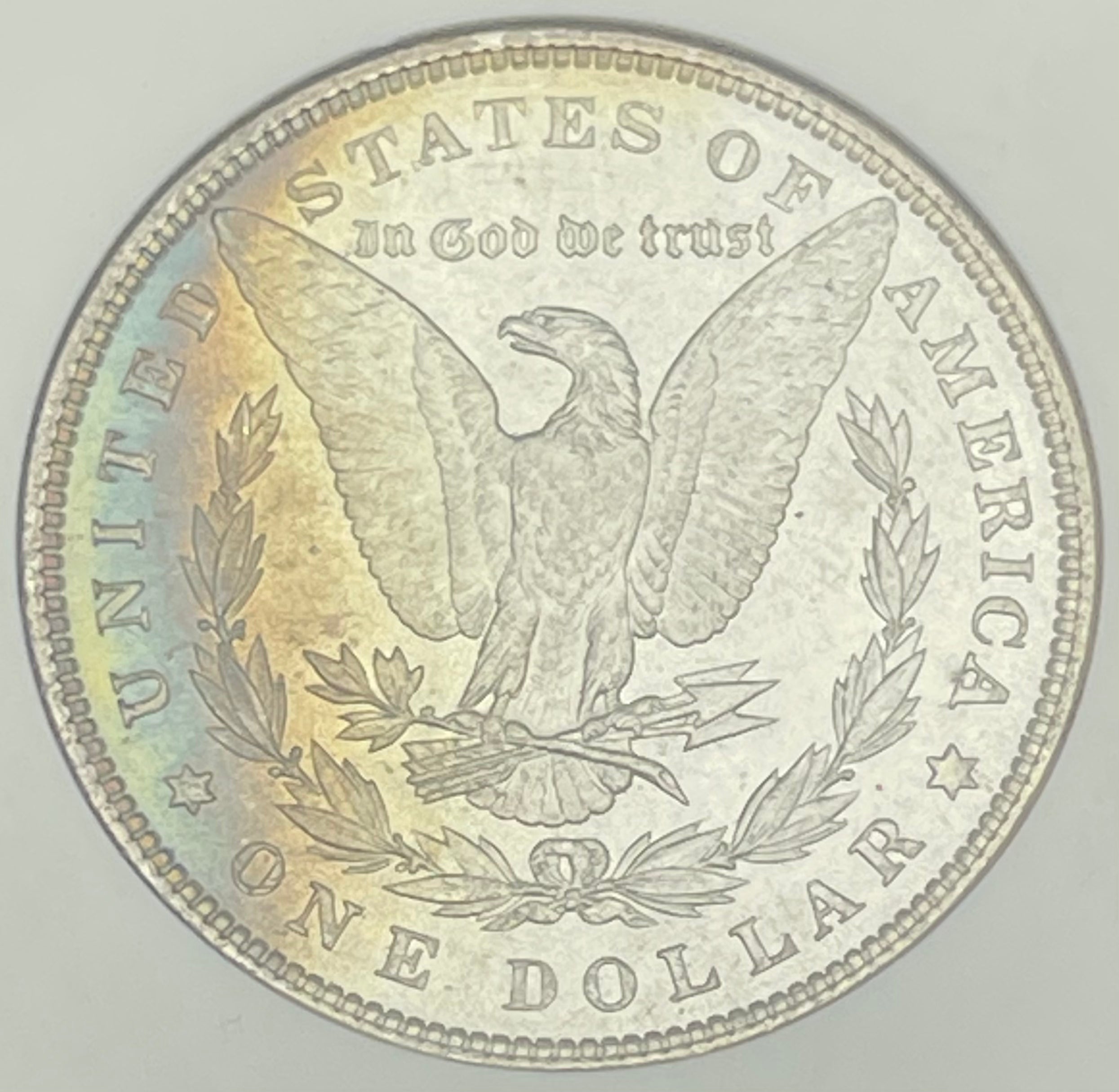 1886 $1 US Morgan Silver Dollar NGC MS65