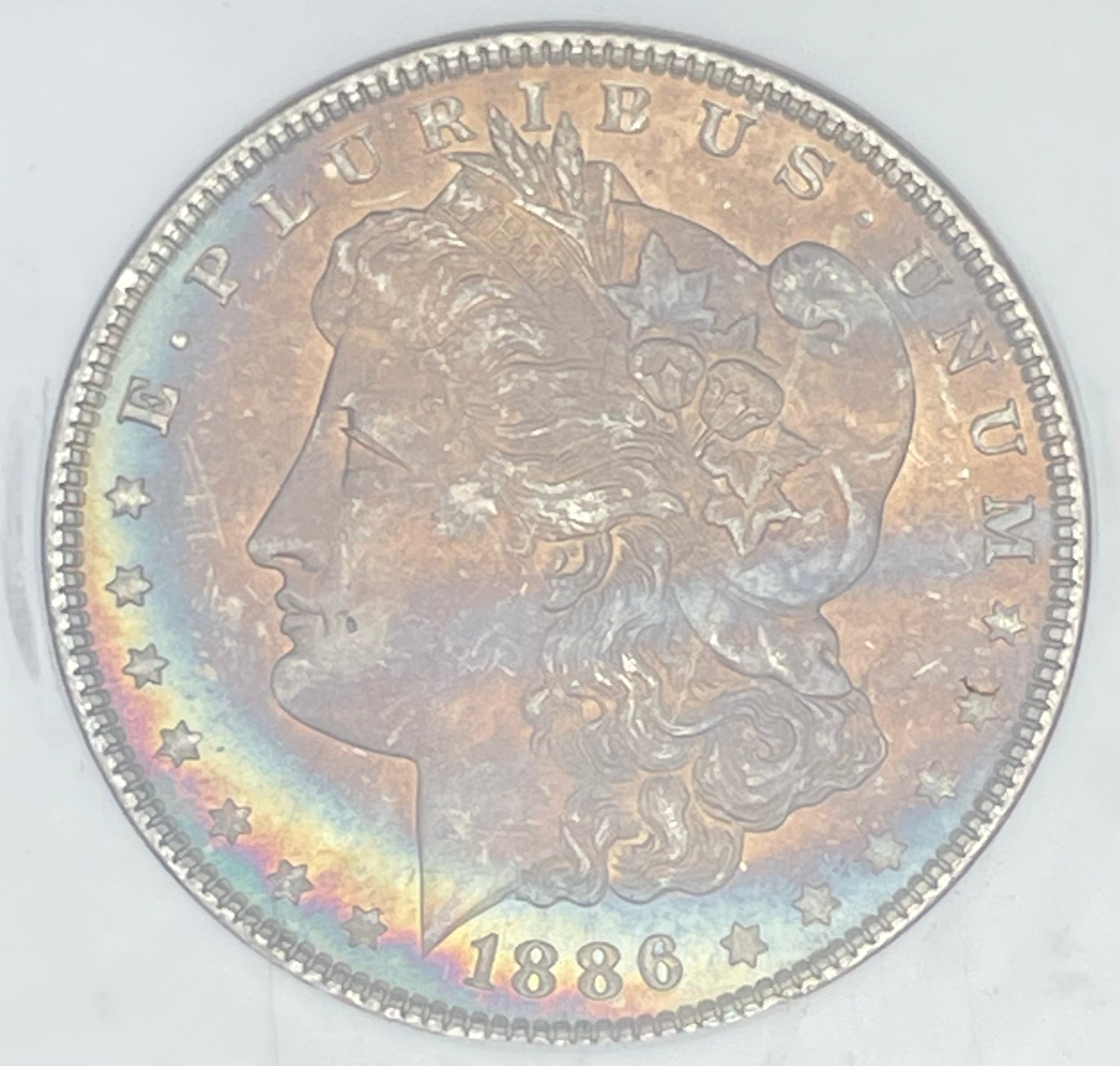 1886 $1 US Morgan Silver Dollar NGC MS65