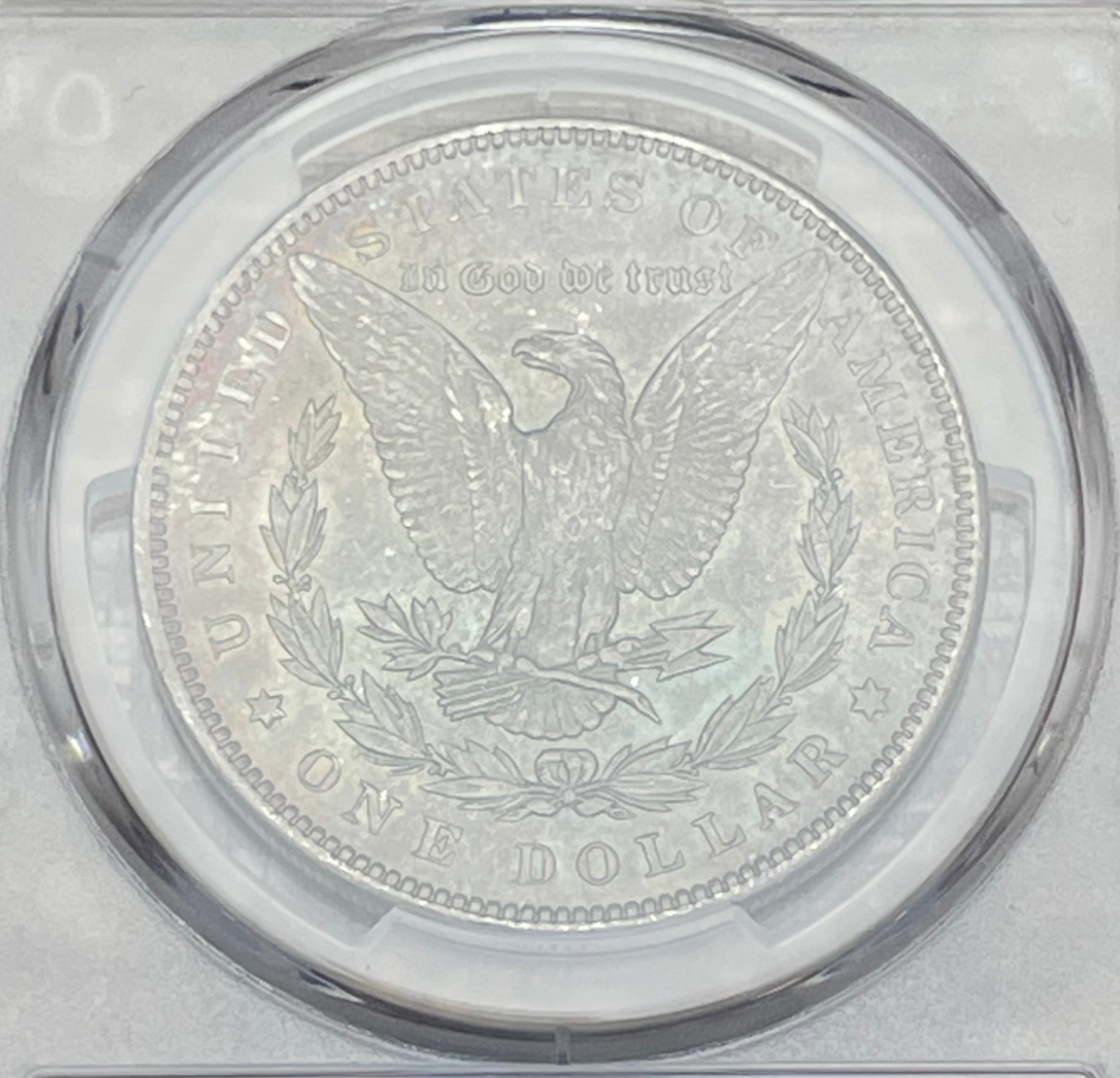 1891 $1 US Morgan Silver Dollar  PCGS MS63