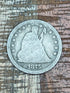1875 25c US Seated Liberty Quarter