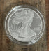 2010-W $1 US American Silver Eagle Proof Coin~Capsule, Presentation Case, COA, and Box included.