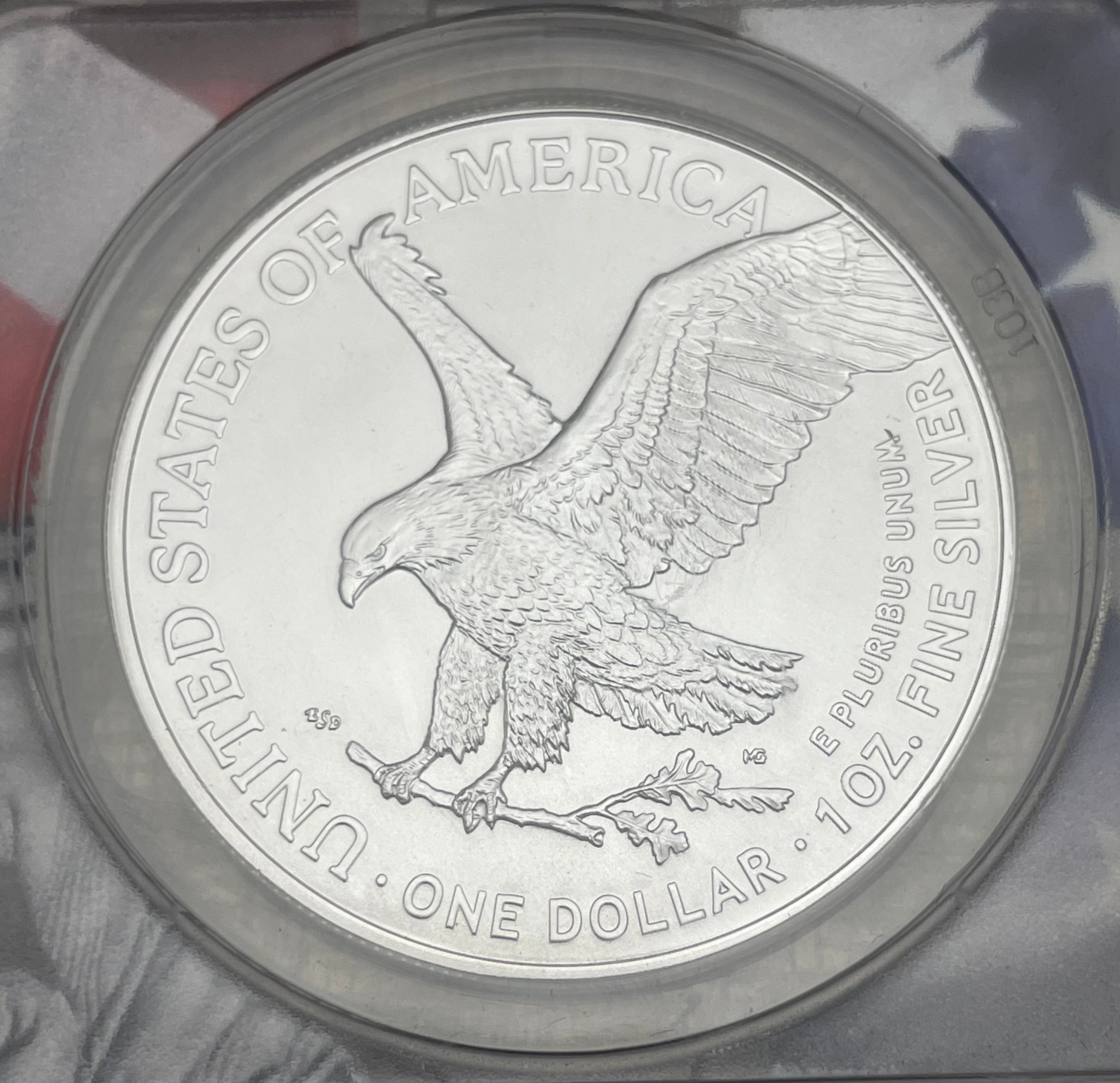 2022 US American Silver Eagle ~ ANACS MS70 ~ First Strike Coin