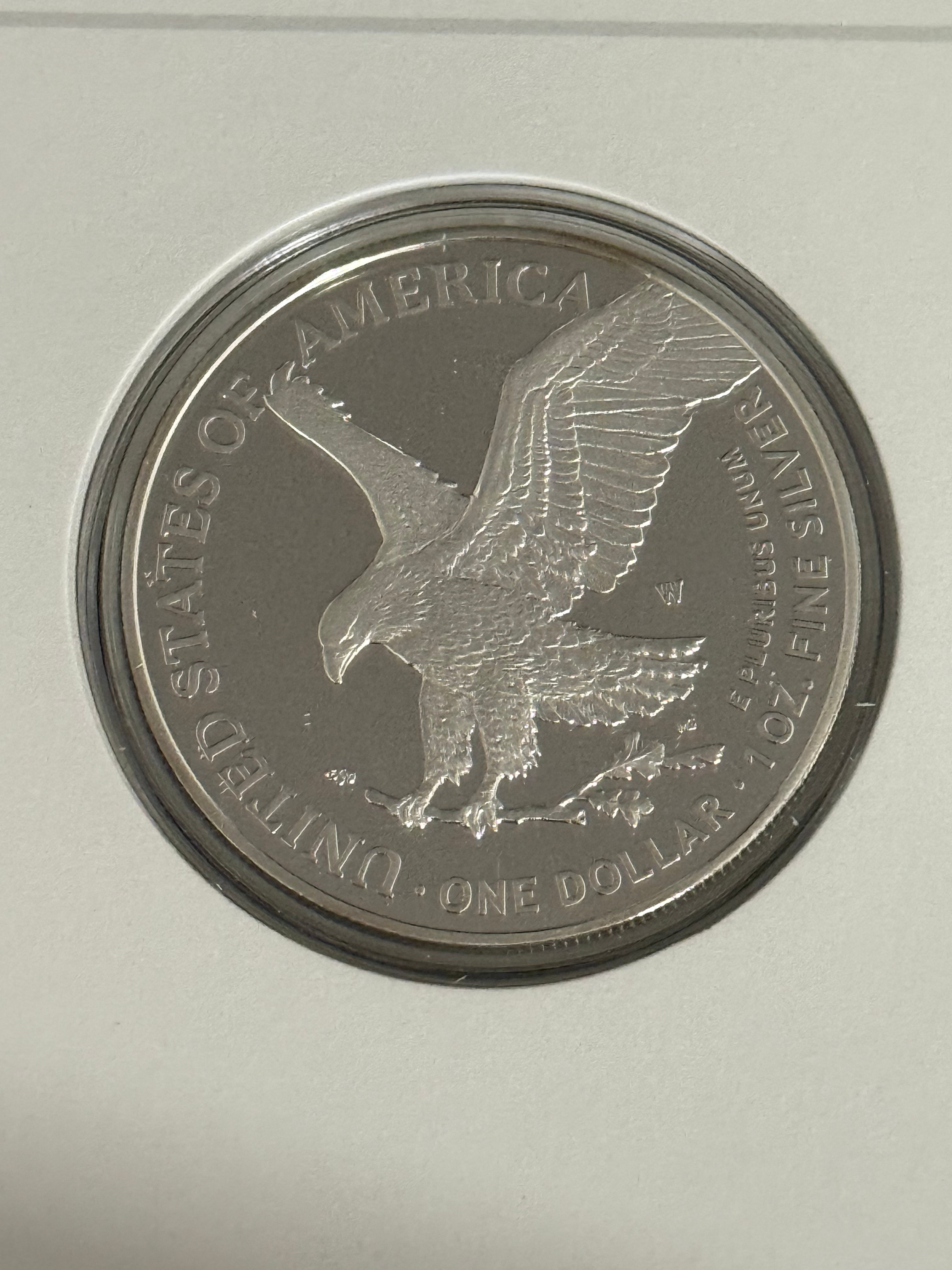 2022 United States Mint Congratulations Set ~ American Eagle One Ounce Silver Proof Coin