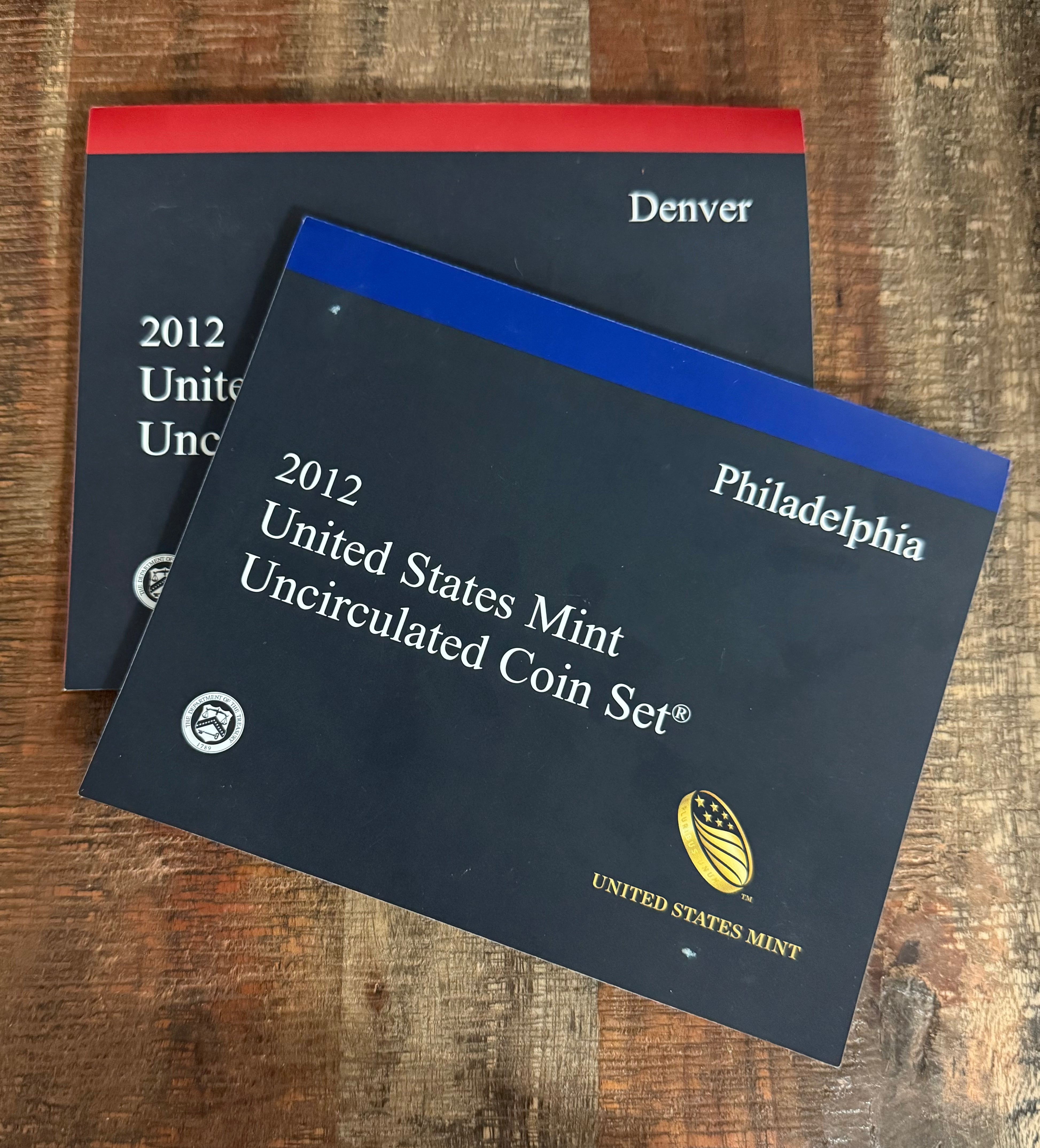 2012 P & D ~ US Mint Uncirculated Coin Set ~ In OGP with COA