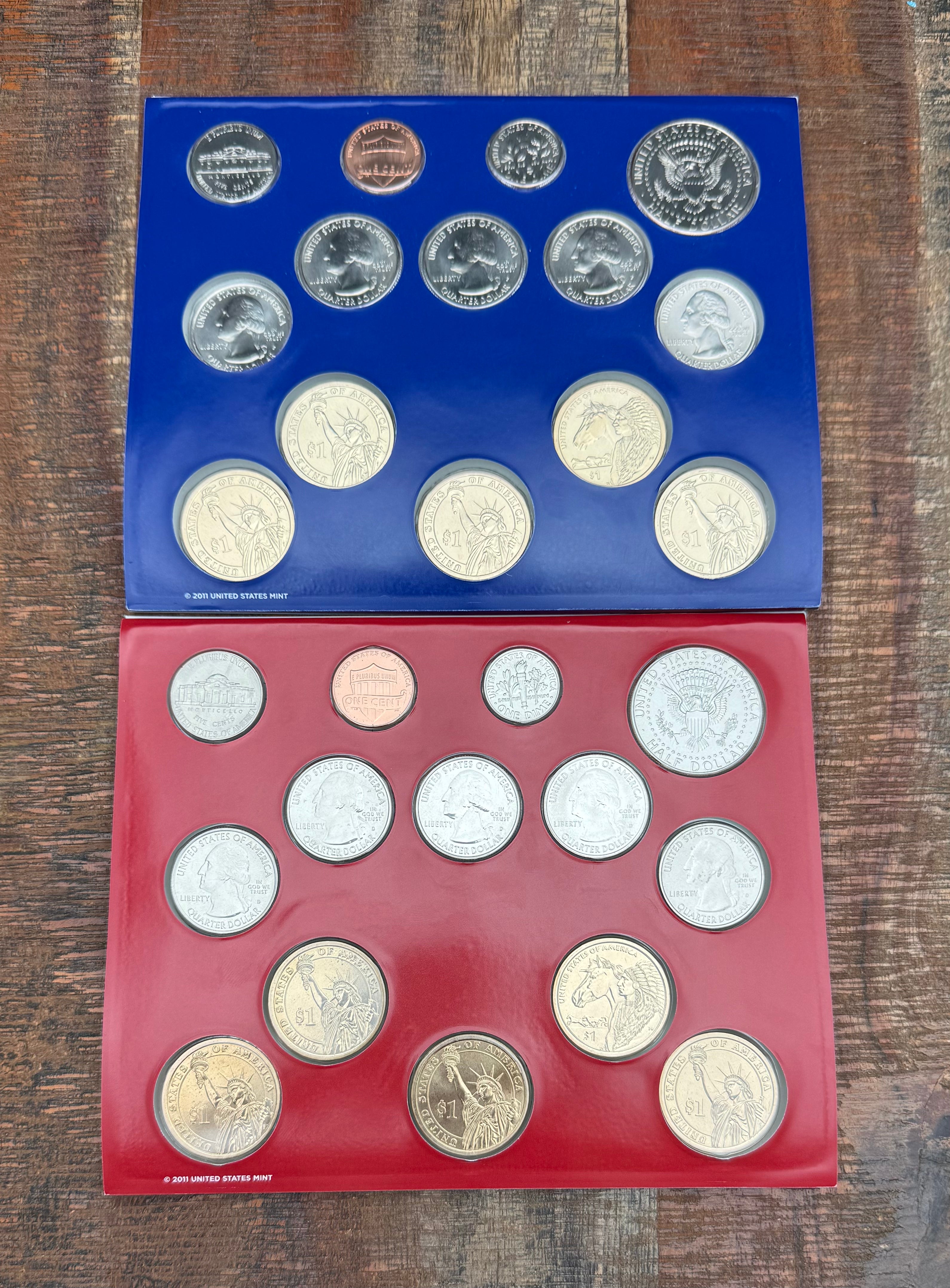 2012 P & D ~ US Mint Uncirculated Coin Set ~ In OGP with COA