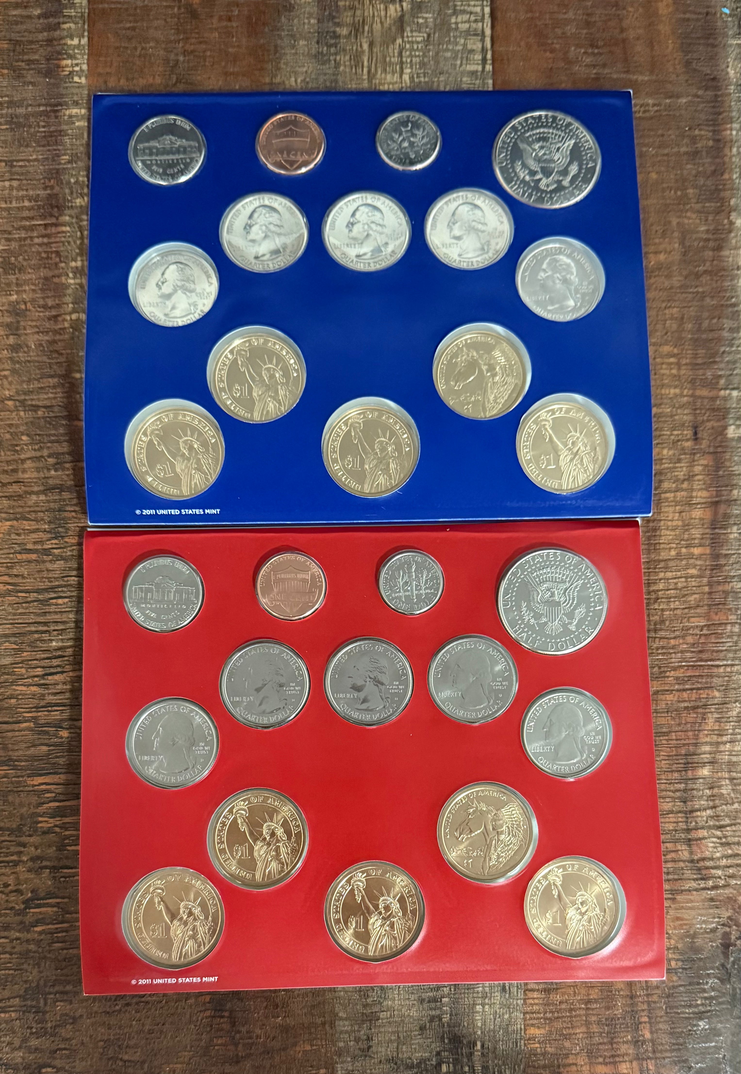 2012 P & D ~ US Mint Uncirculated Coin Set ~ In OGP with COA